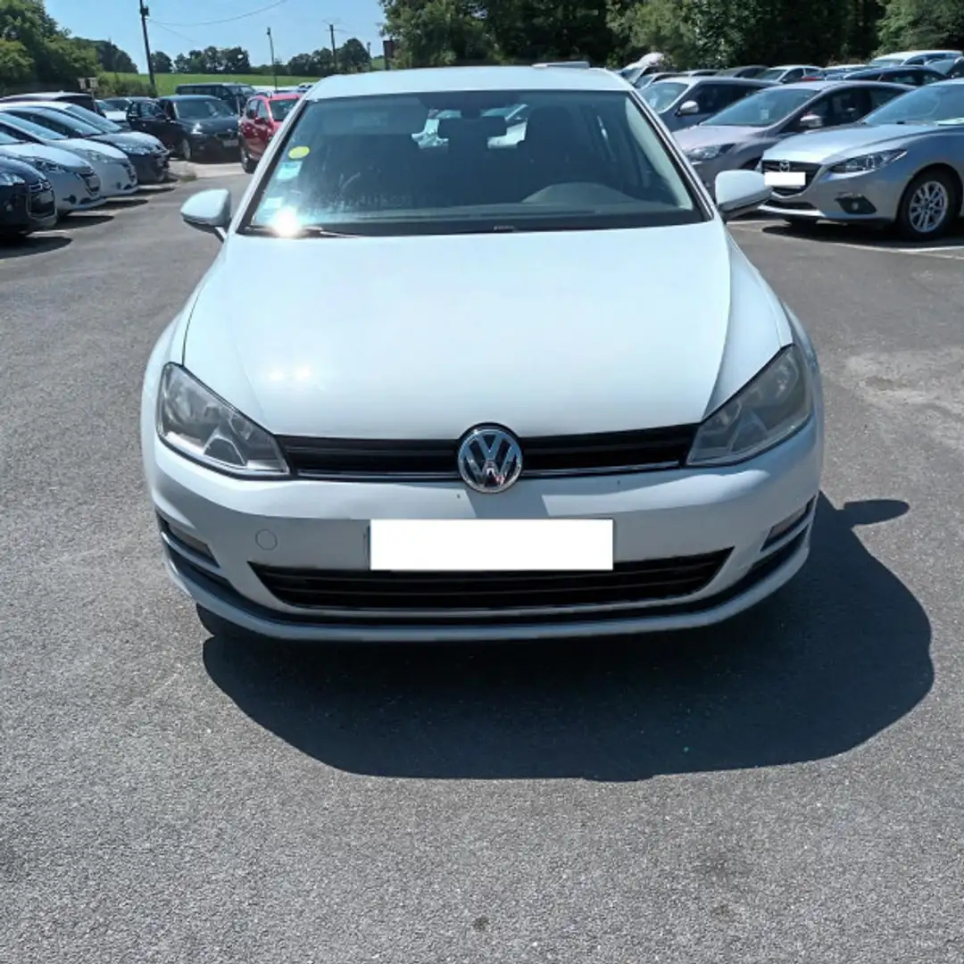 Volkswagen Golf 1.6 TDI 105CH BLUEMOTION TECHNOLOGY FAP TRENDLINE  Blanc - 2