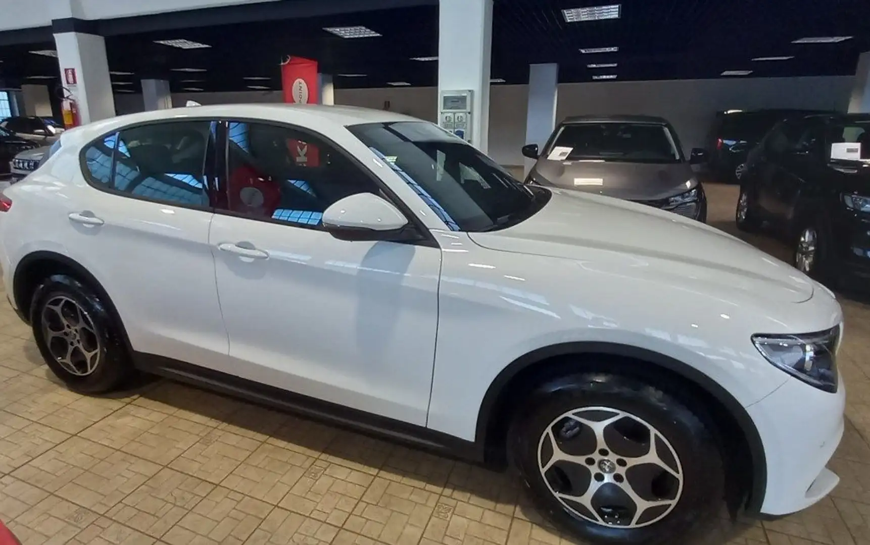 Alfa Romeo Stelvio 2.2 Turbodiesel 190 CV AT8 Q4 Business Bianco - 2