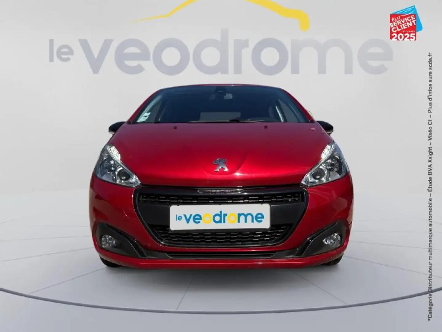 Peugeot 208 1.2 PureTech 110ch E6.c GT Line S/S 5p GPS Camera  Rouge - 2