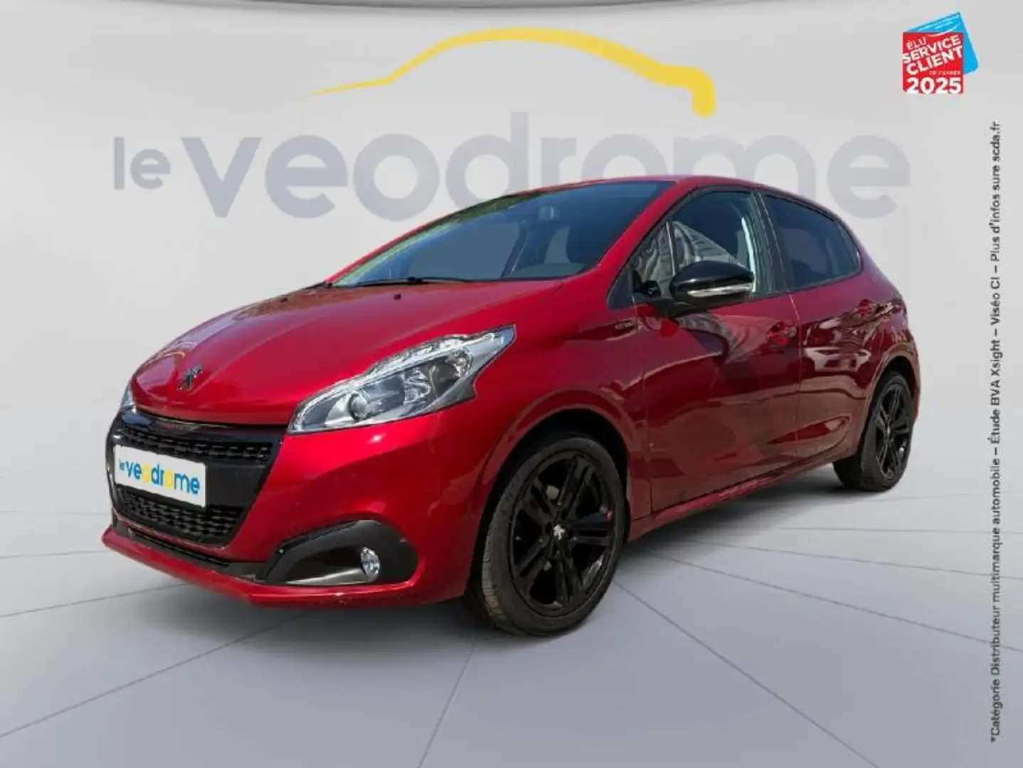 Peugeot 208 1.2 PureTech 110ch E6.c GT Line S/S 5p GPS Camera  Rouge - 1