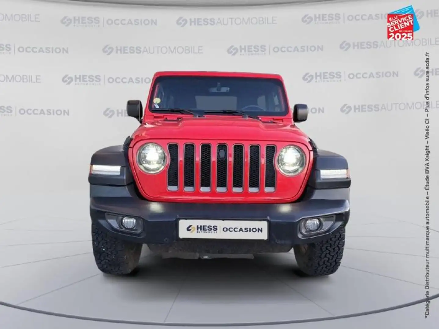 Jeep Wrangler 2.2 MultiJet 200ch Rubicon Rock-Trac BVA8 188g GPS Rood - 2