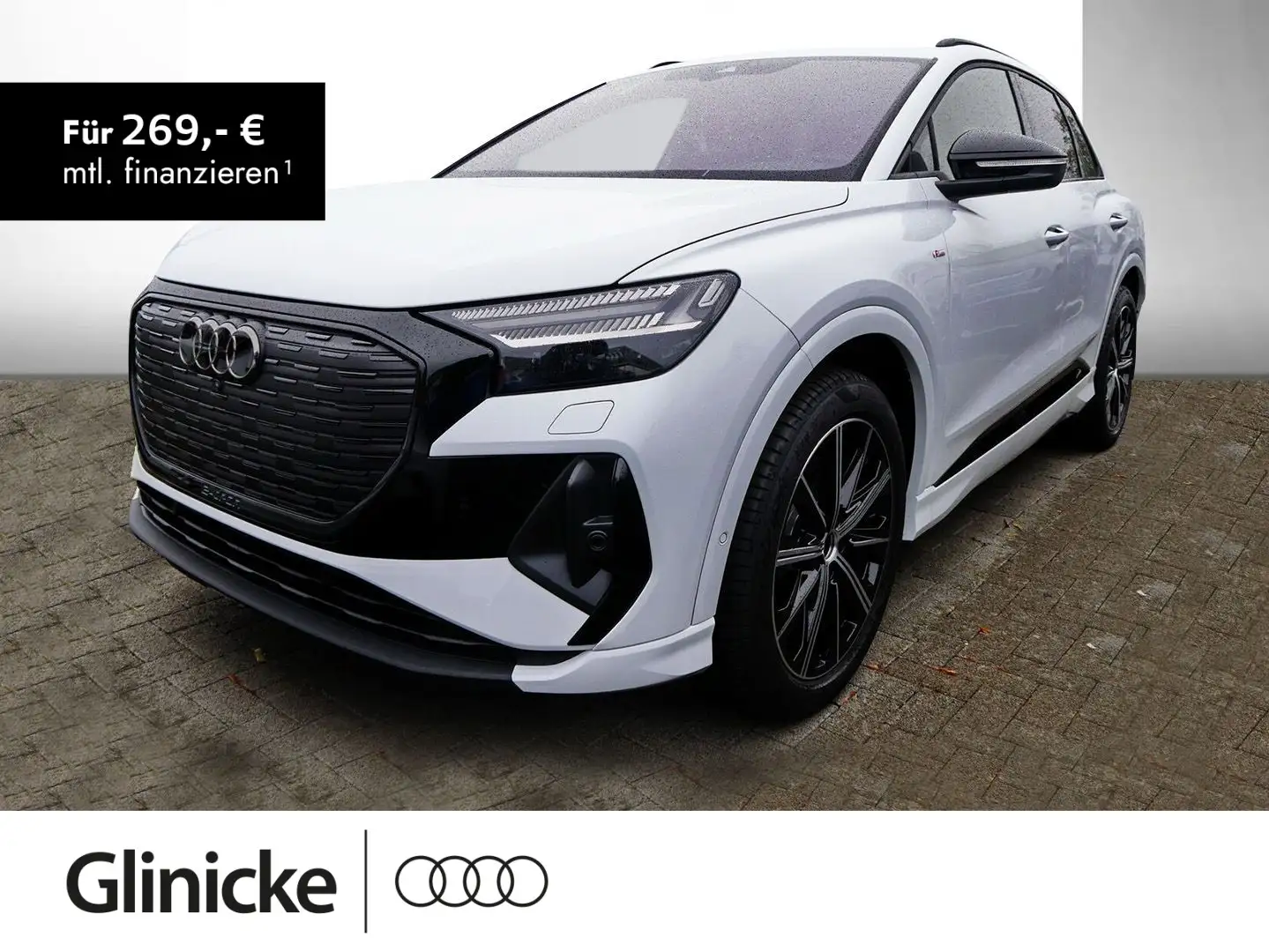 Audi Q4 e-tron 40 Weiß - 1