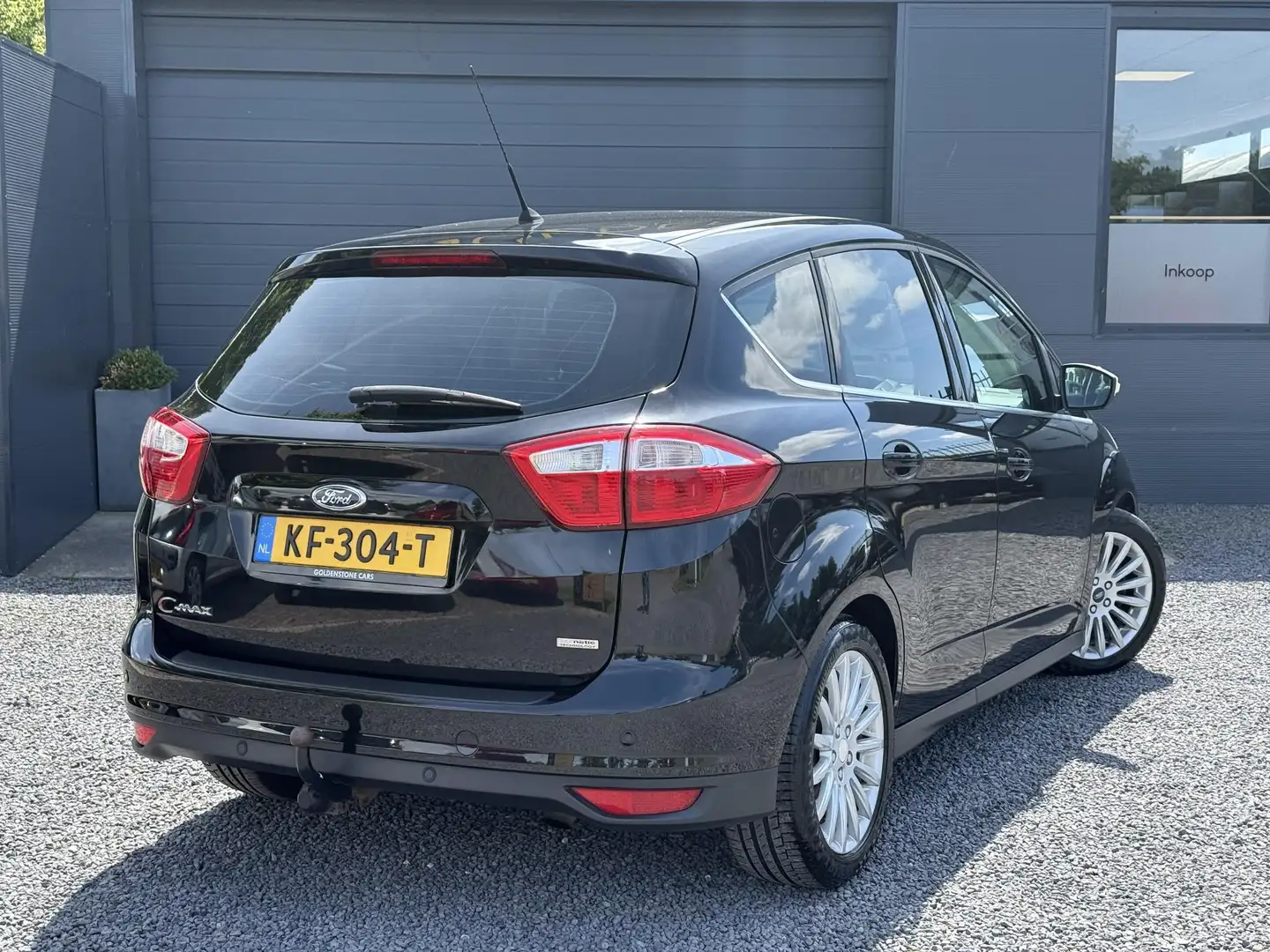 Ford C-Max 1.6 EcoBoost Lease Trend 1e Eigenaar,Clima,Cruise, Zwart - 2