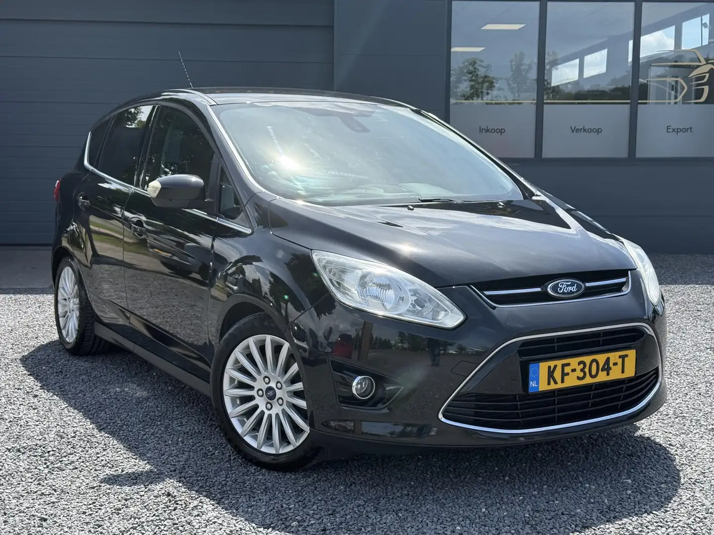 Ford C-Max 1.6 EcoBoost Lease Trend 1e Eigenaar,Clima,Cruise, Zwart - 2