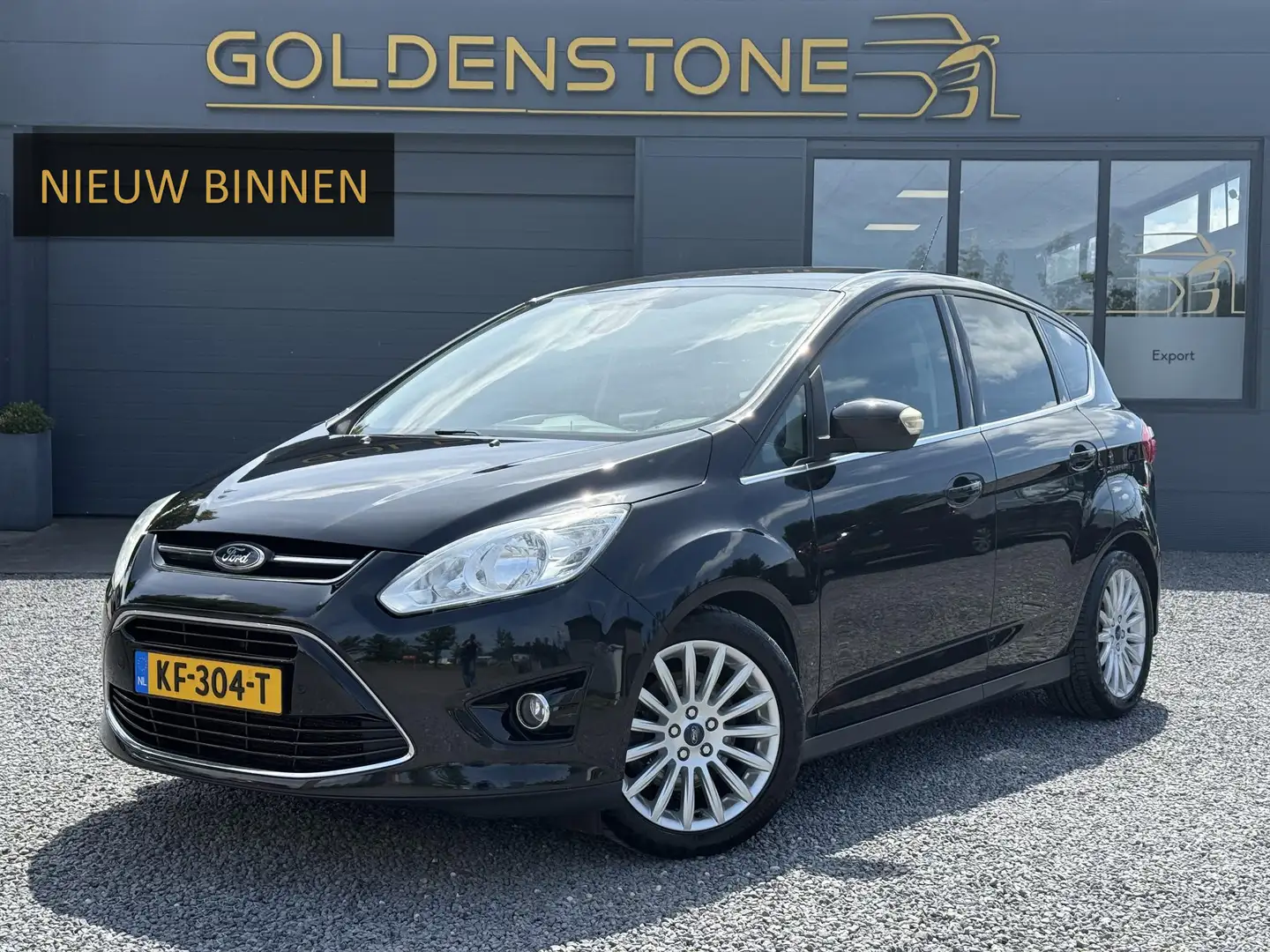Ford C-Max 1.6 EcoBoost Lease Trend 1e Eigenaar,Clima,Cruise, Zwart - 1