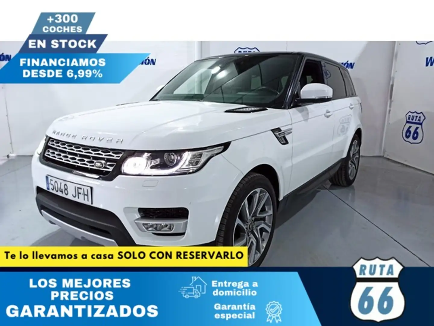 Land Rover Range Rover Sport 3.0SDV6 Hybrid HSE 340 Blanco - 1