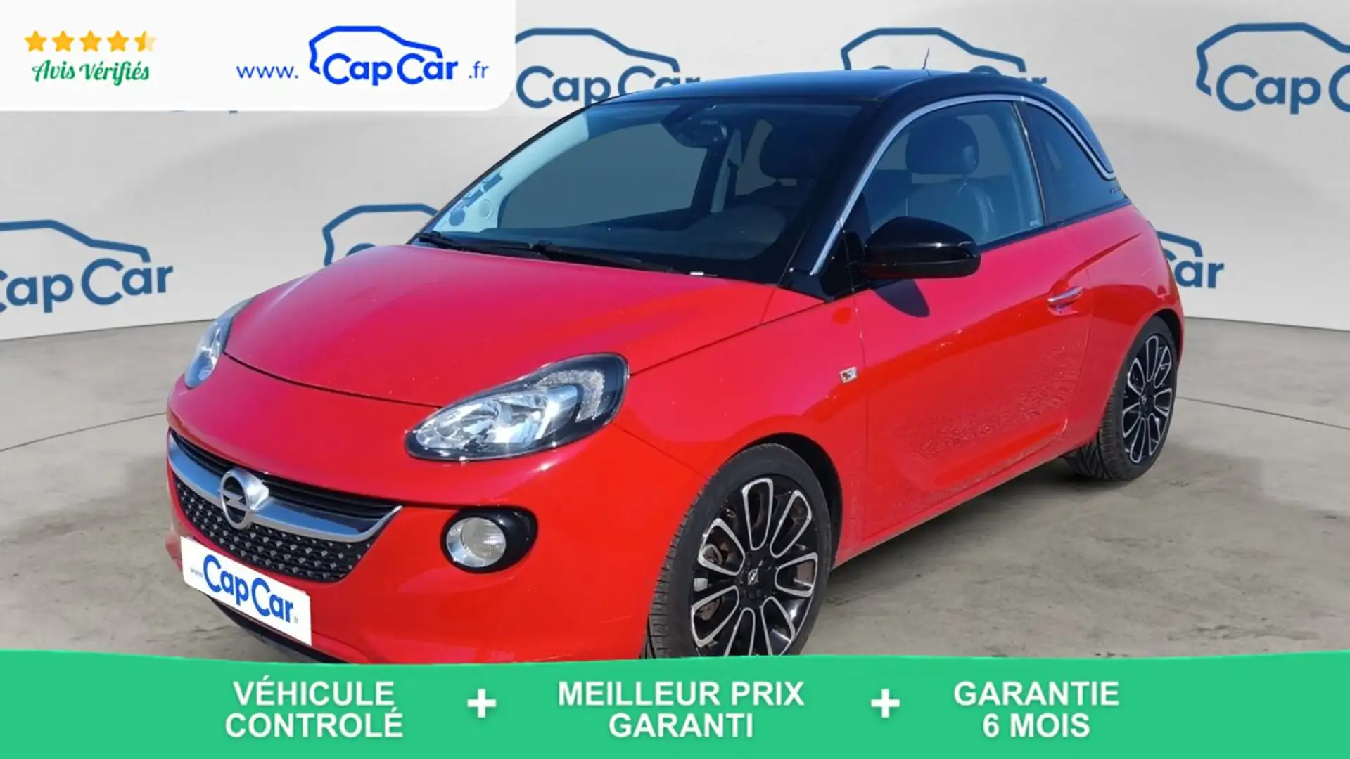 Opel Adam 1.4 Twinport ecoFLEX 87 Glam Rouge - 1