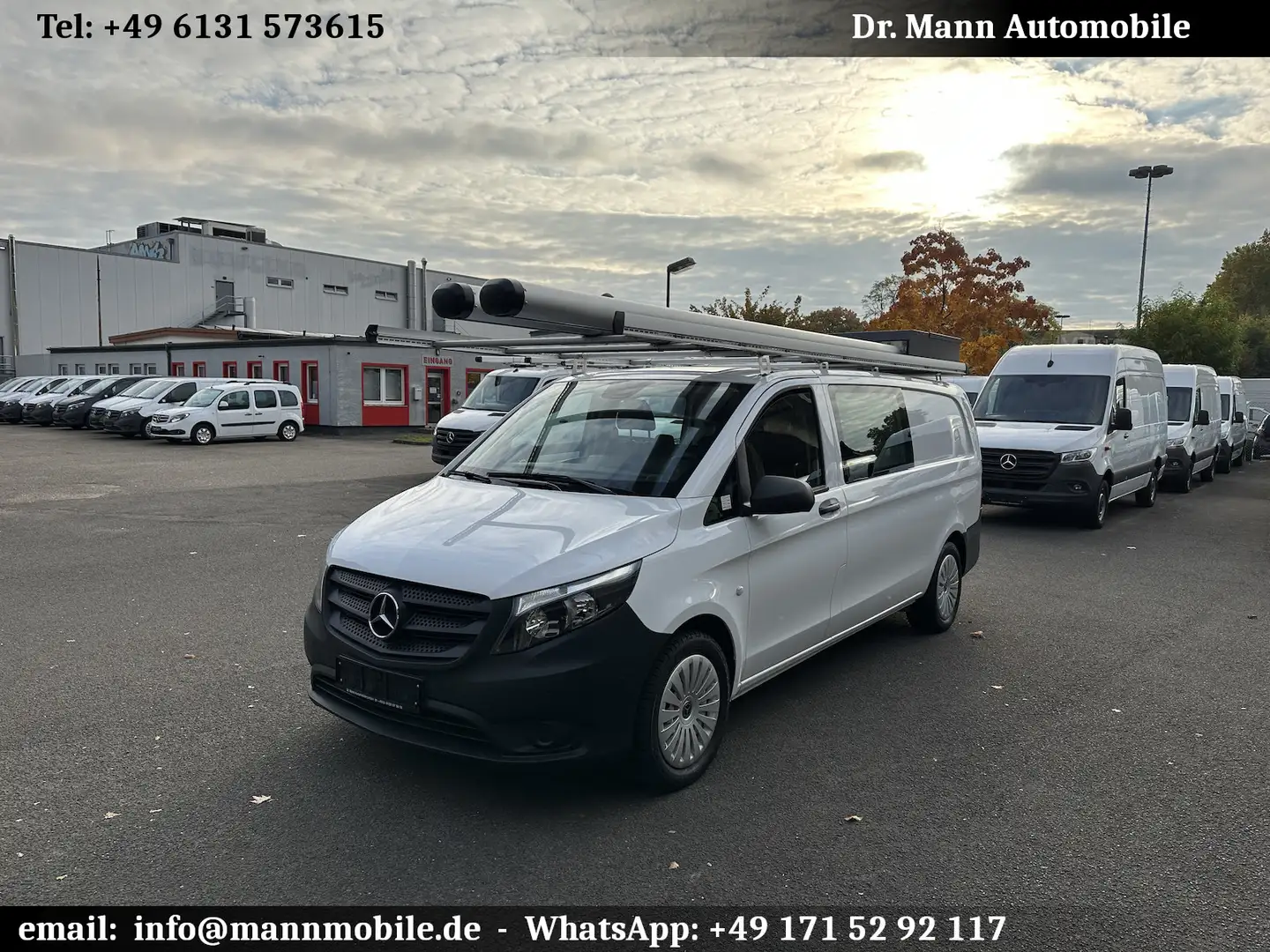 Mercedes-Benz Vito 116 CDI Mixto 4MATIC extralang Sortimo Bianco - 1
