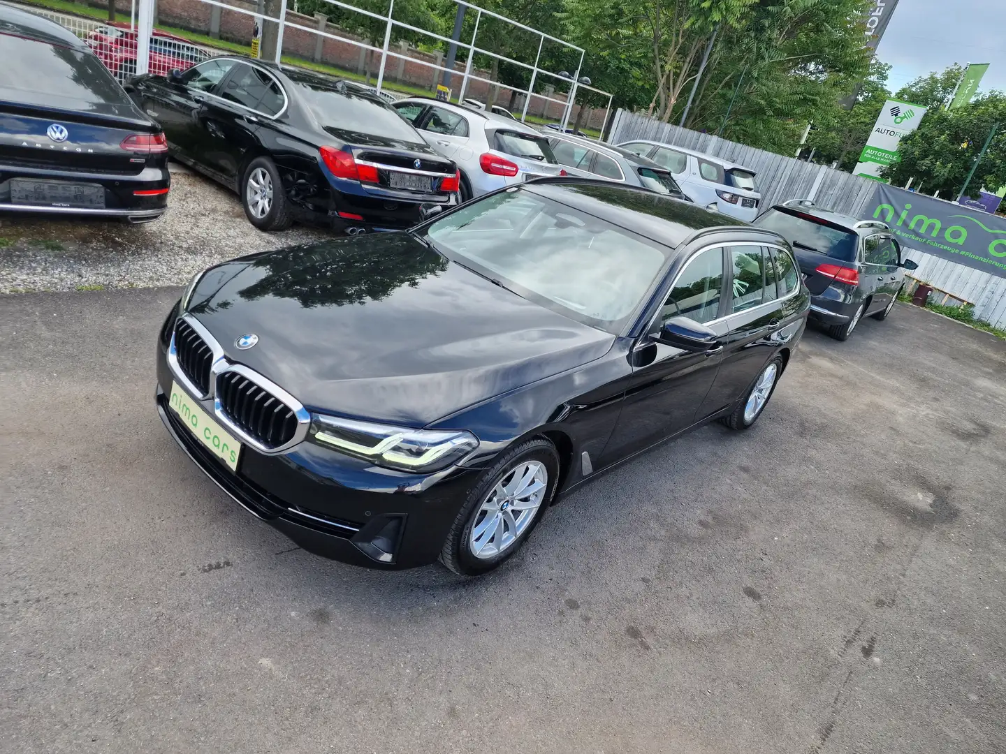 BMW 518 d Touring / Automatik Schwarz - 2