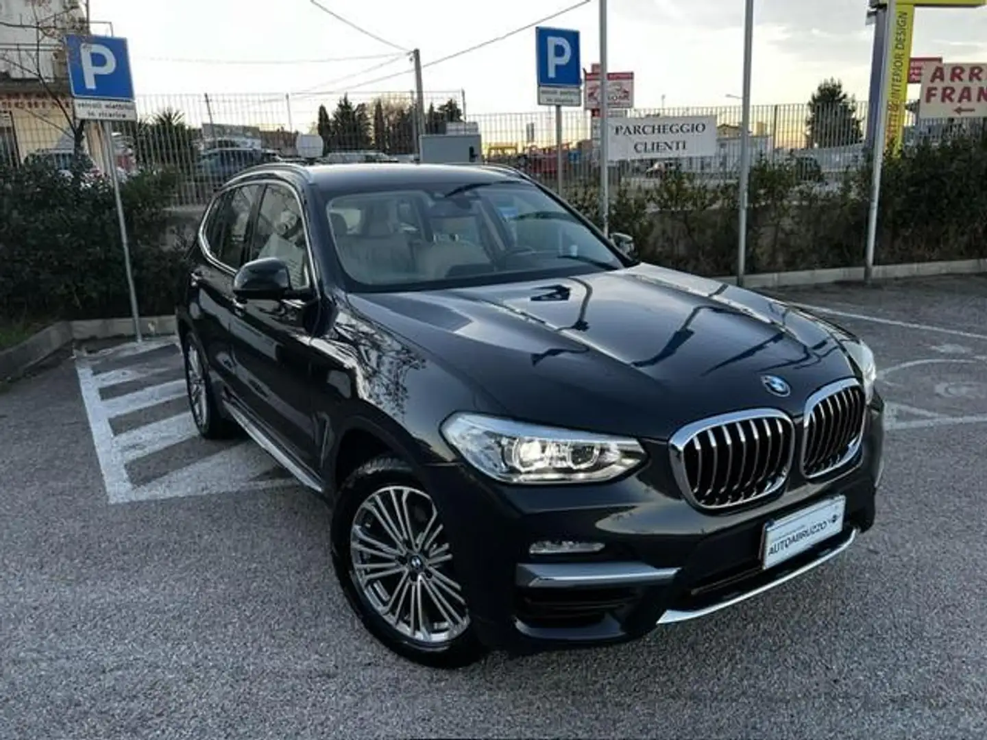 BMW X3 xdrive20d Luxury 190cv auto Grey - 2