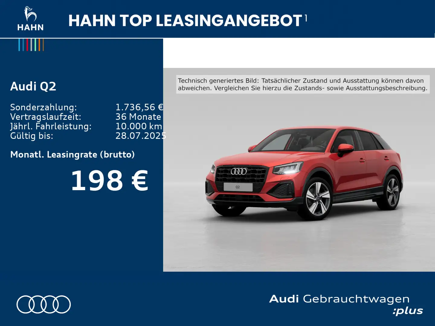 Audi Q2 35 TDI advanced AHK Virtual LED Sitzh Carplay Rot - 2