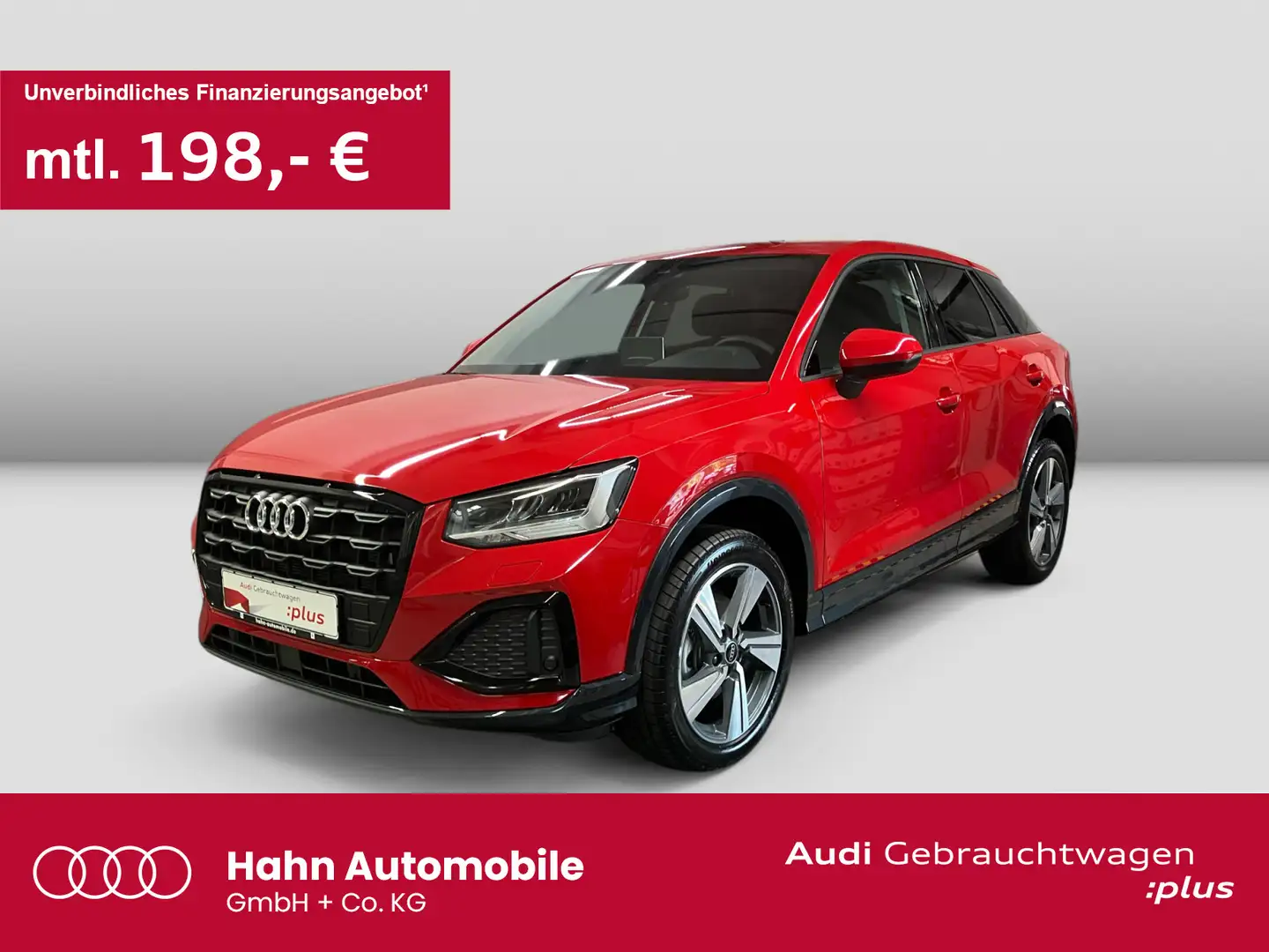 Audi Q2 35 TDI advanced AHK Virtual LED Sitzh Carplay Rot - 1