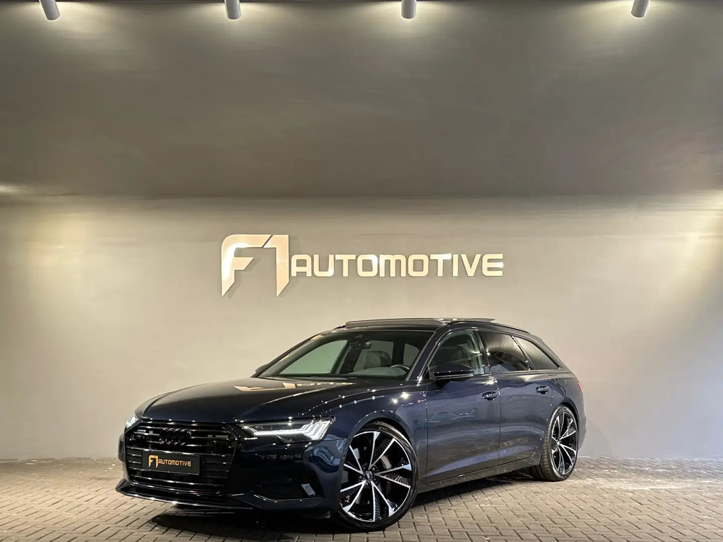 Audi A6 Avant 50 TFSI e quattro S Line Pano|Memory|Matrix| Blauw - 1