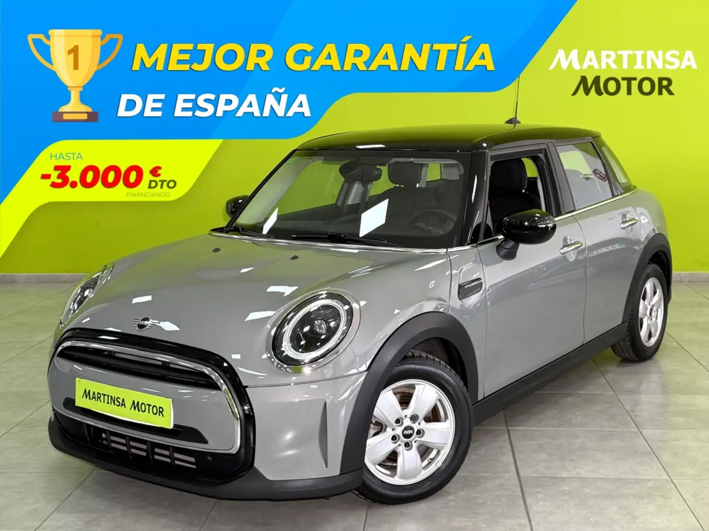 MINI Cooper Aut. Gris - 1
