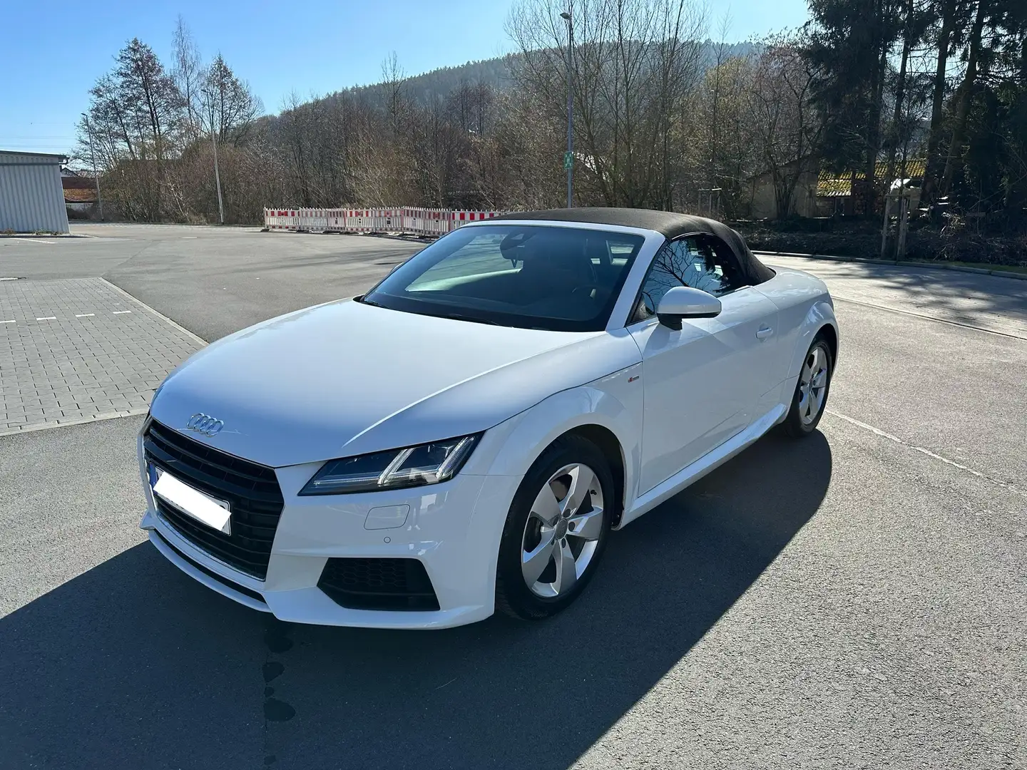Audi TT Roadster S Line 2.0 TDI Ultra Matrix B&O Weiß - 2