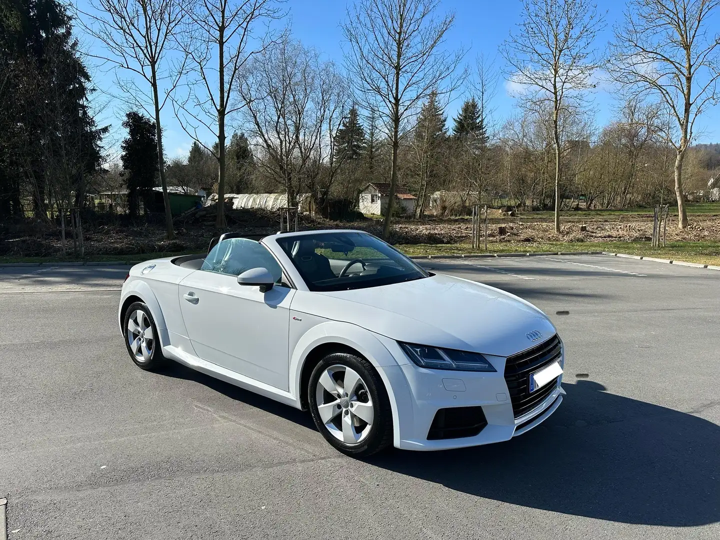 Audi TT Roadster S Line 2.0 TDI Ultra Matrix B&O Weiß - 1