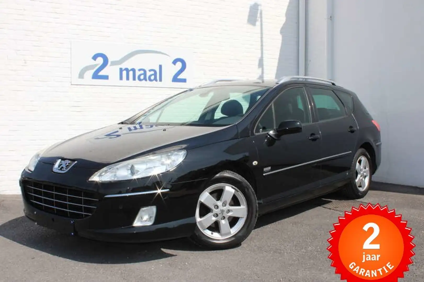 Peugeot 407 SW 2.0 HDi Pano/Navi/Cruise 2 JAAR garantie Noir - 1