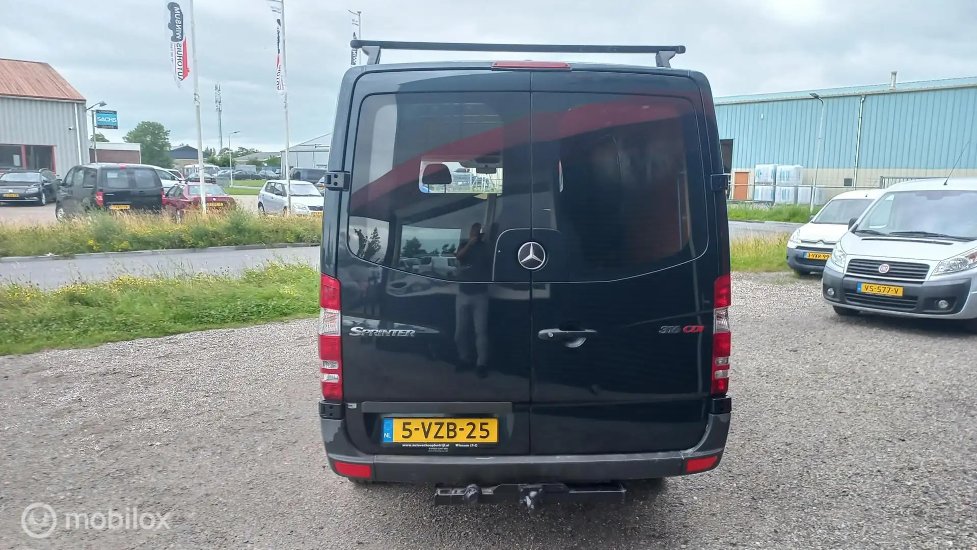 Mercedes-Benz Sprinter bestel 316 2.2 CDI 366 EHD/AIRCO/CRUISECONTROL/350 Zwart - 2