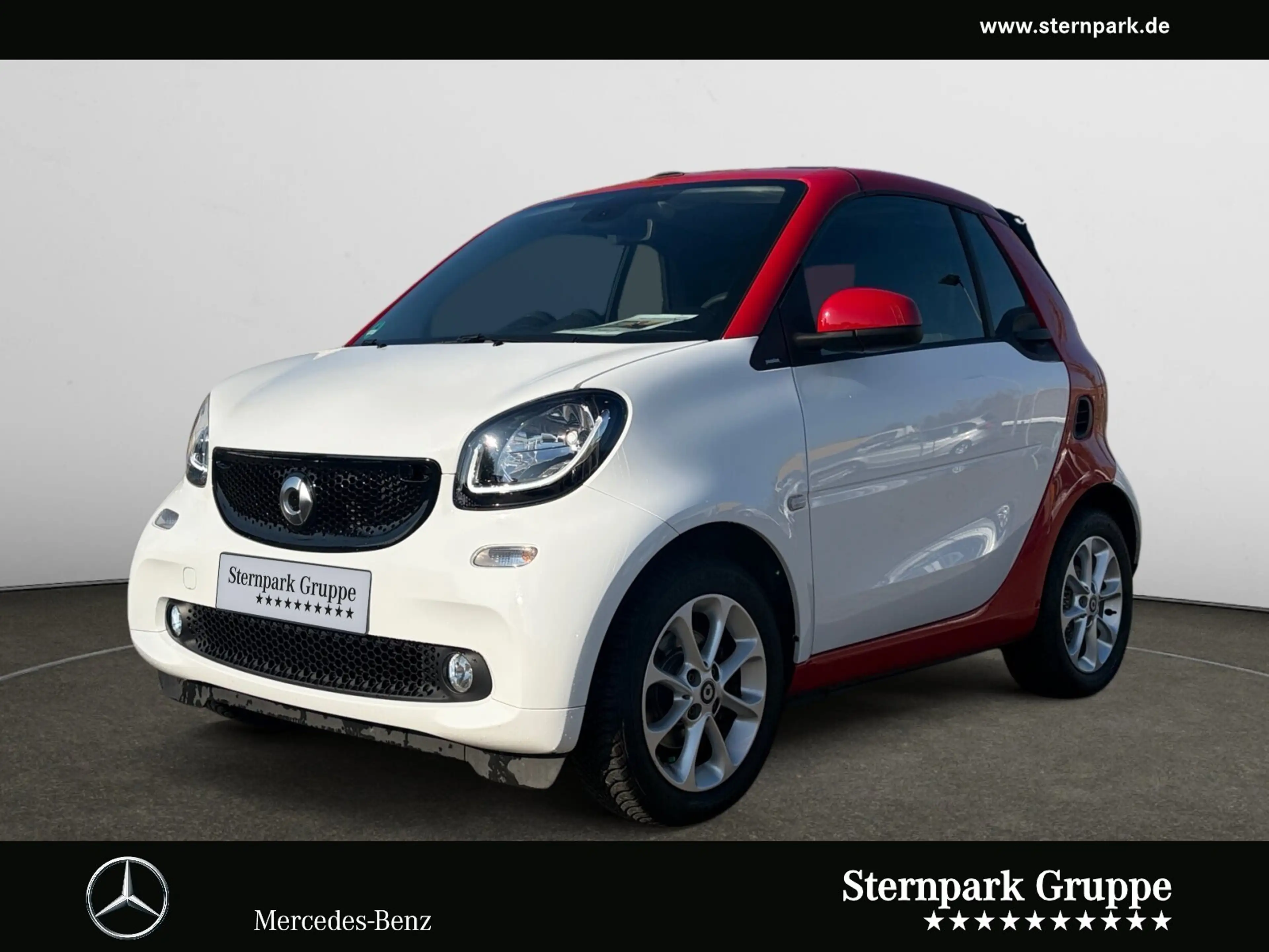 smart forTwo cabrio passion SHZ*TEMPOMAT*BLUETOOTH*uvm Autom./Klima/Sitzhzg./BC/Tempomat/L-R Sensor/eFH./USB-Anschluss
