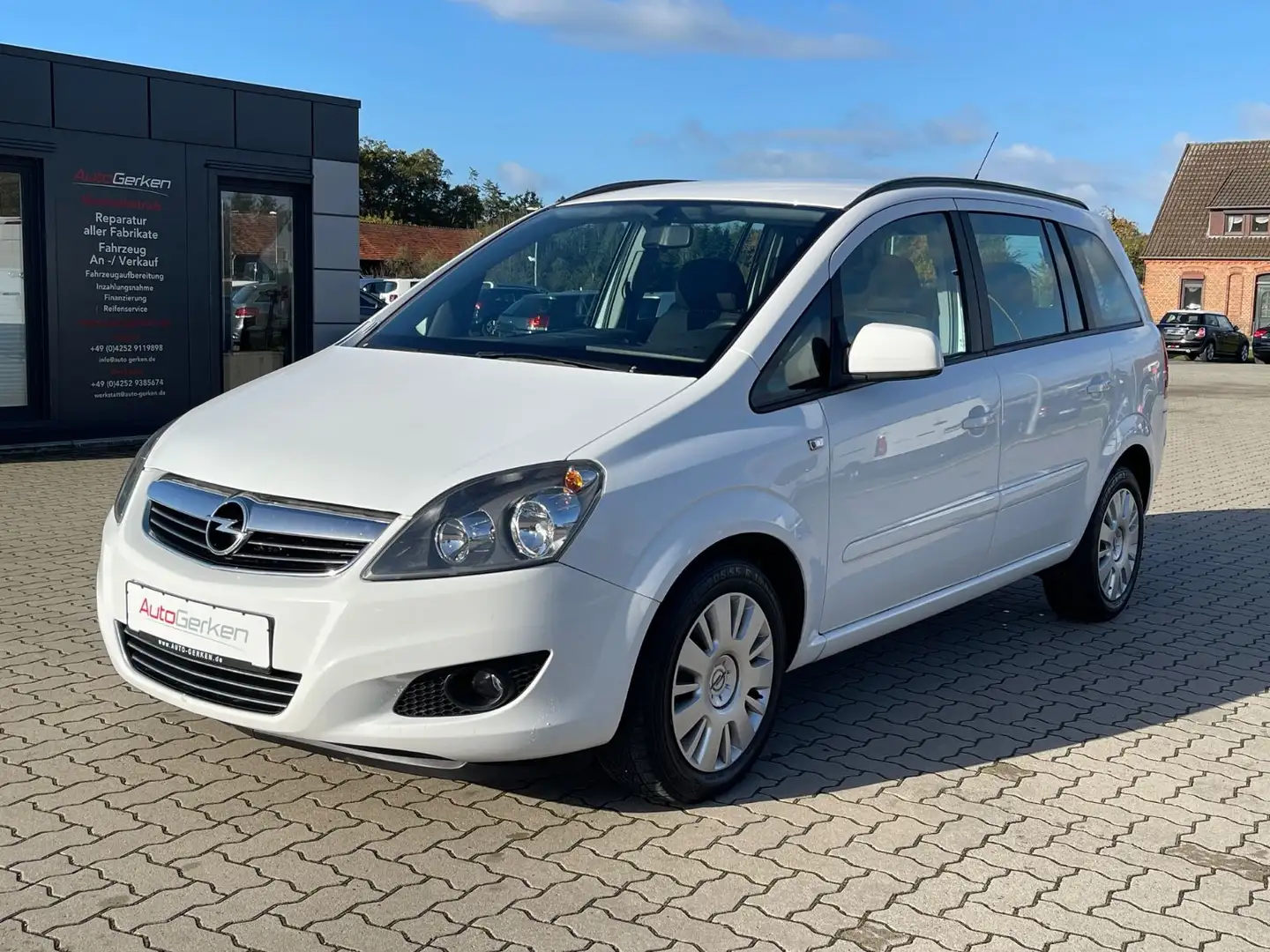 Opel Zafira B 1.6 Turbo CNG Family 1HD Blanco - 2