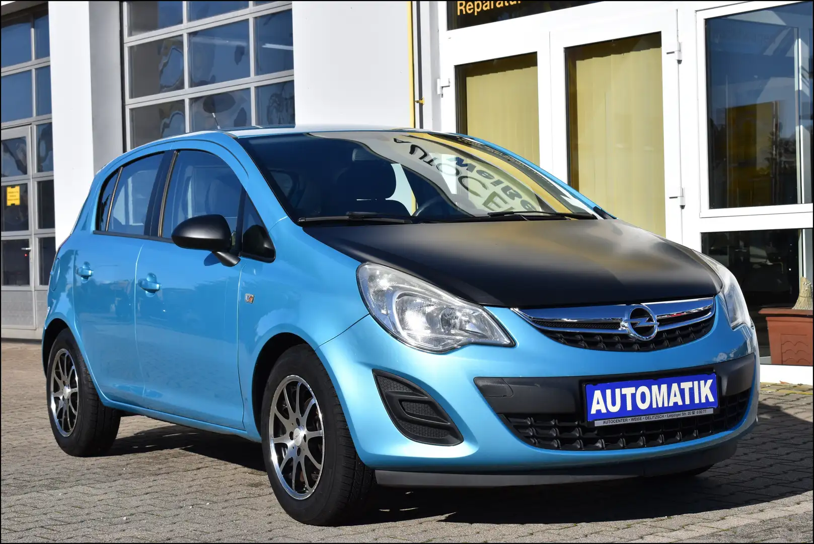 Opel Corsa Edition TÜV 07/27 Garantie Automatik Blau - 2