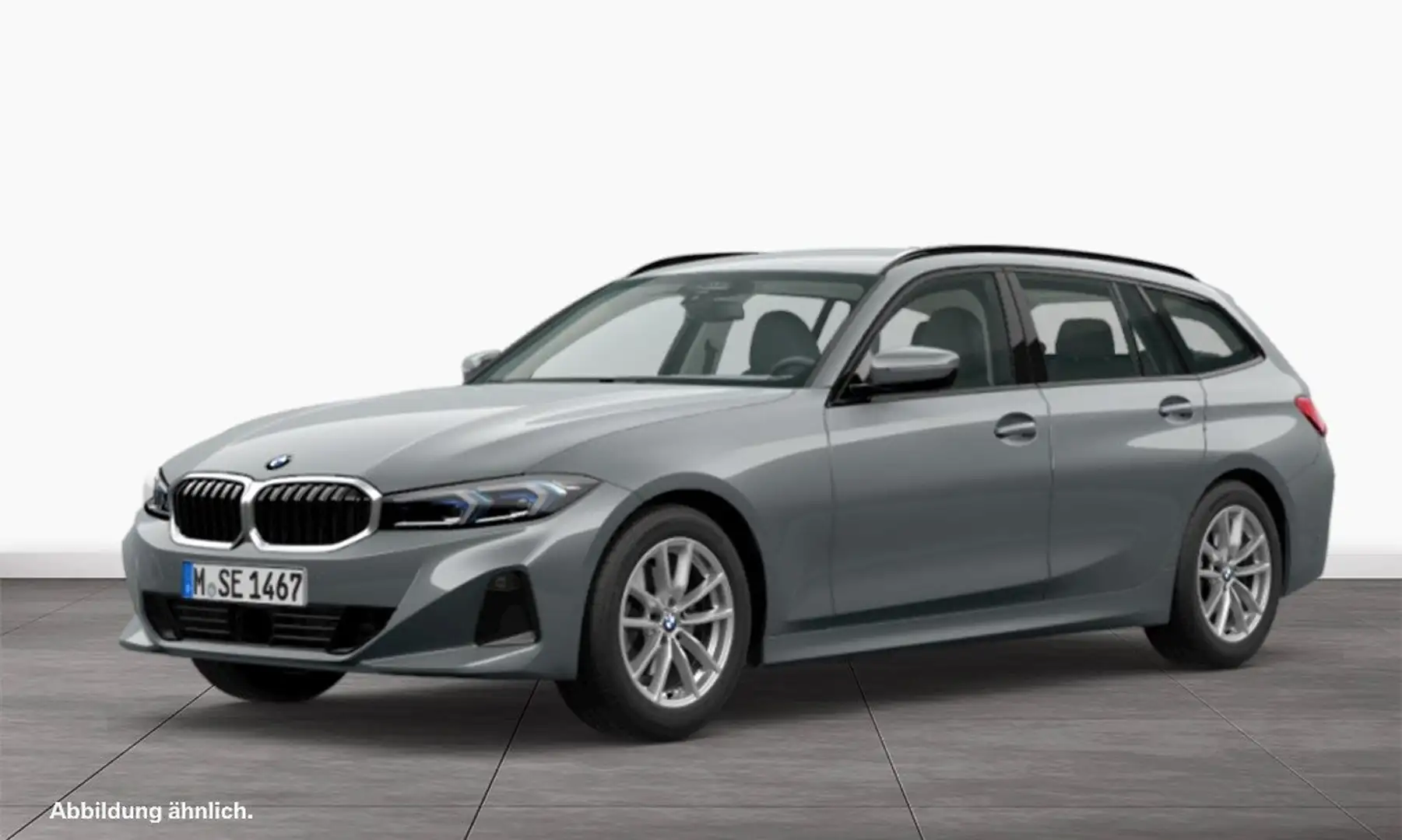 BMW 318 i Touring Aut. LivePro/Head-Up/CarPlay/AHK/Sportsi Grau - 1