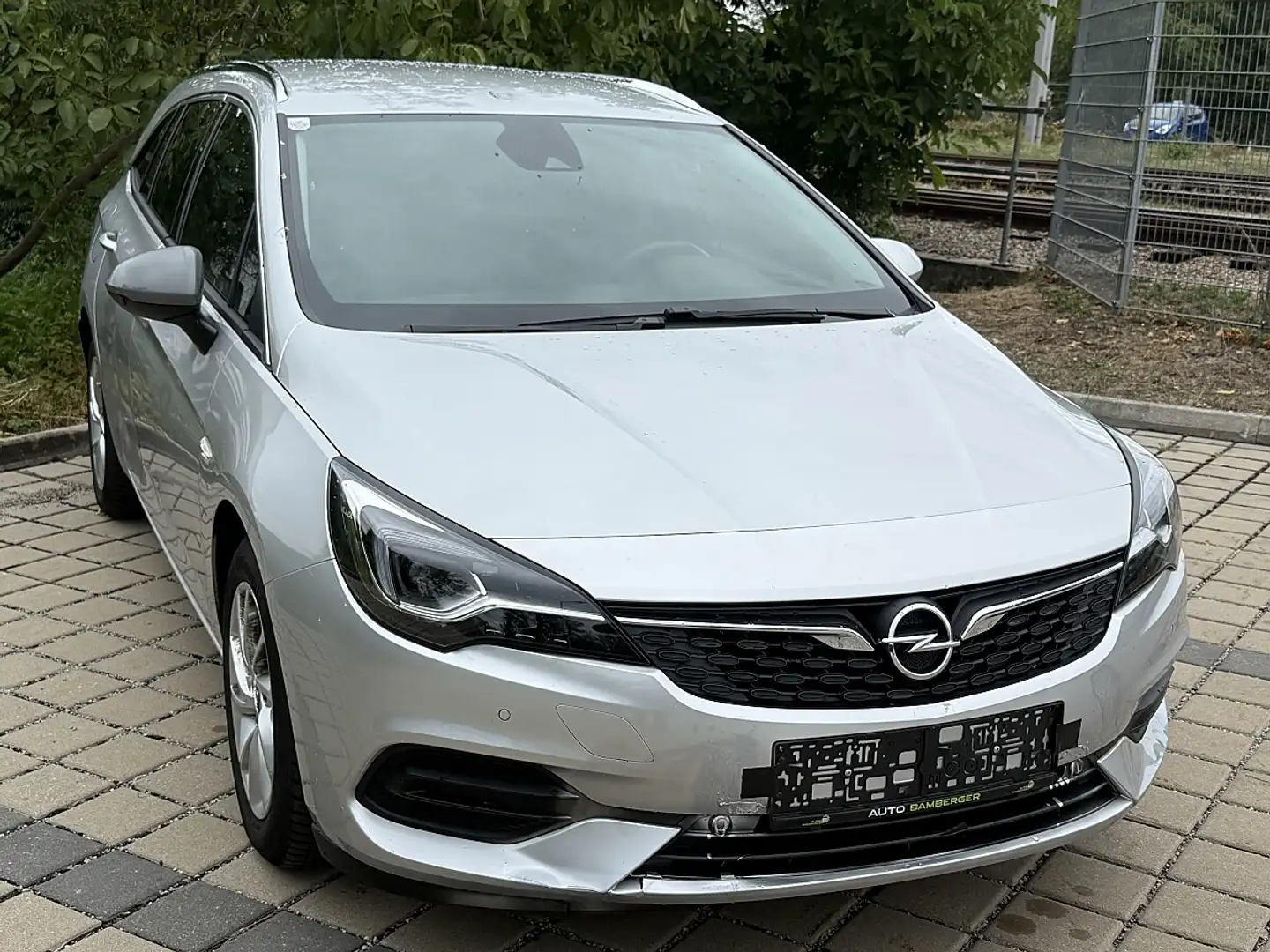 Opel Astra K 1.5 D Elegance (EURO 6d) (fl)*R-KAMERA*PDC*SHZ* Silber - 2