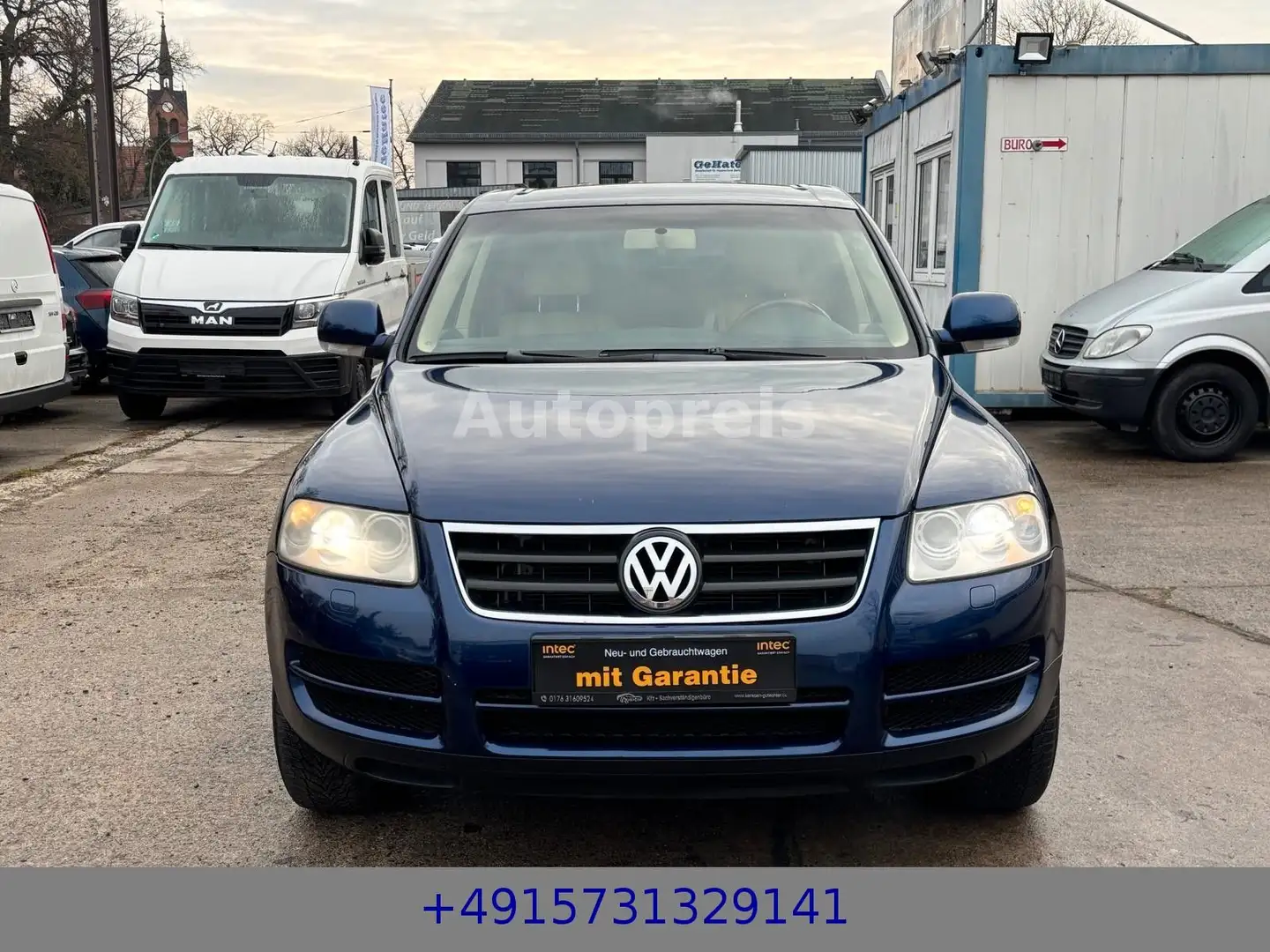 Volkswagen Touareg R5 TDI Klima Automatik Leder Navi AHK SH Azul - 2