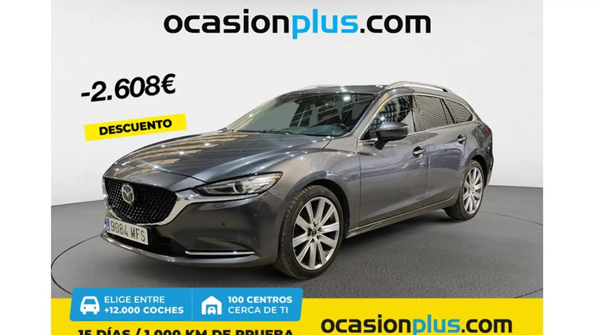 Mazda 6 Wagon 2.0 Skyactiv-G Exclusive-Line 165 Gris - 1