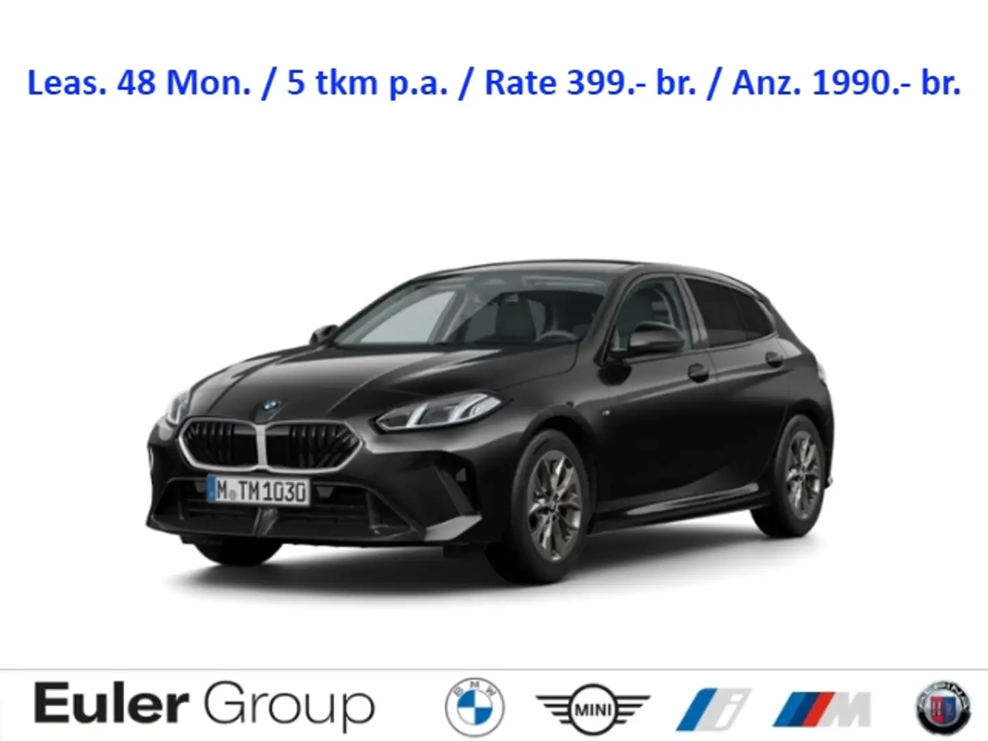 BMW 118 dA F70 M-Sport Navi adLED K-Zug 18'' PDC So-Vergl Schwarz - 1