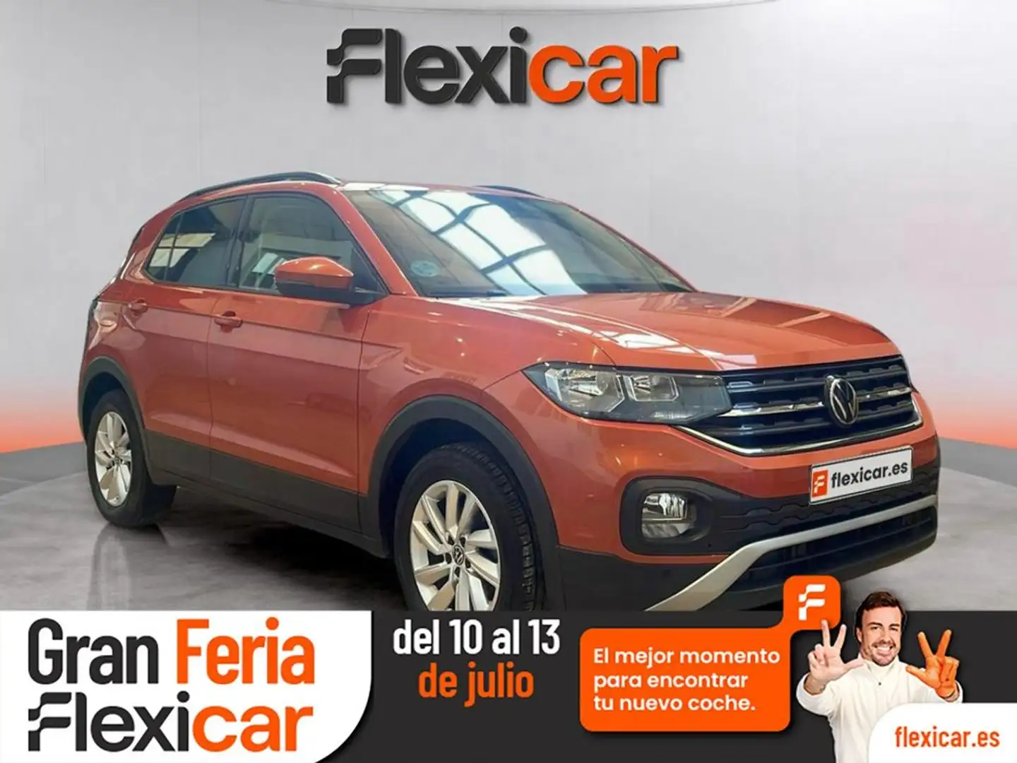 Volkswagen T-Cross 1.0 TSI Advance Naranja - 1