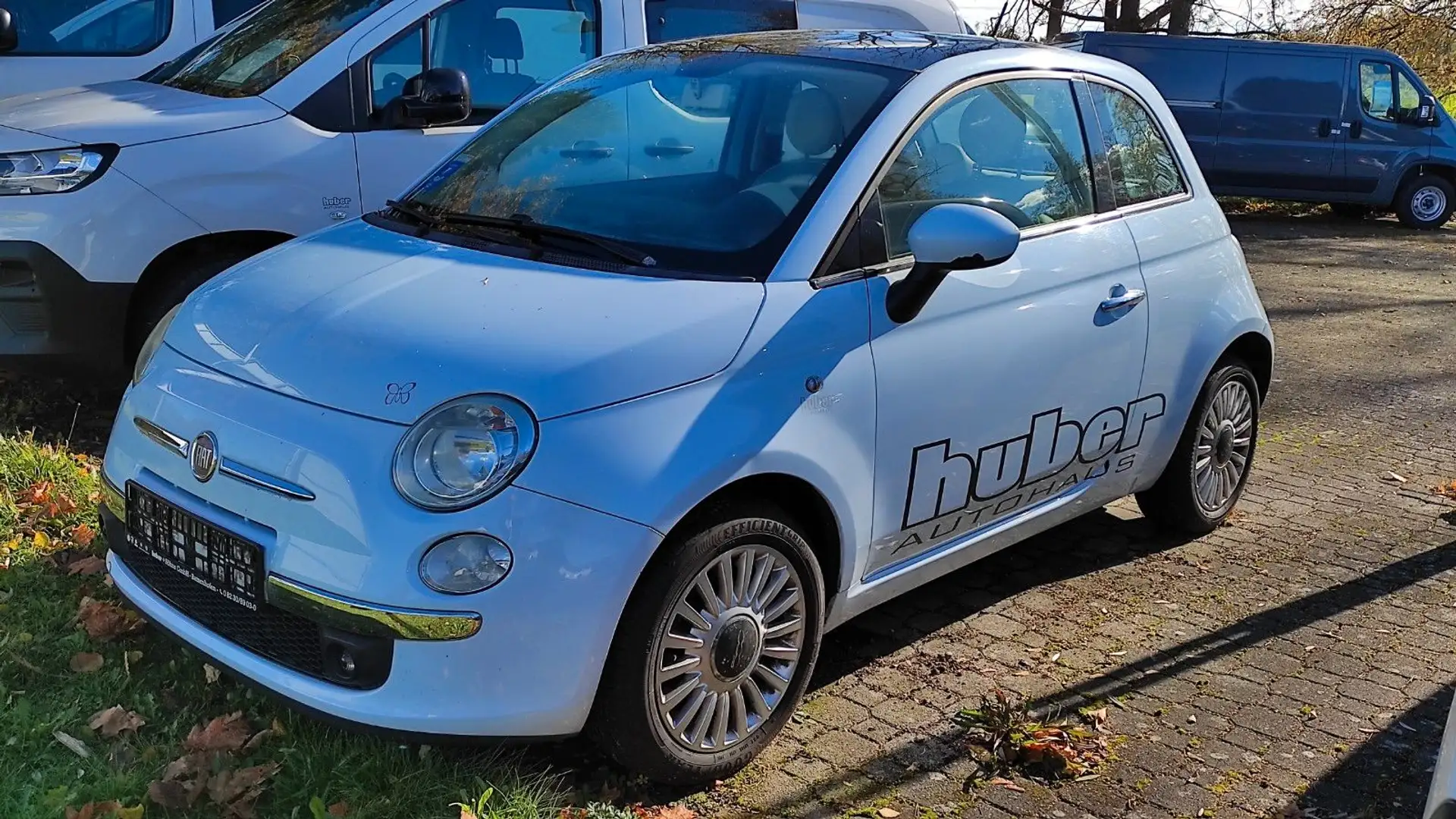 Fiat 500 Blau - 1