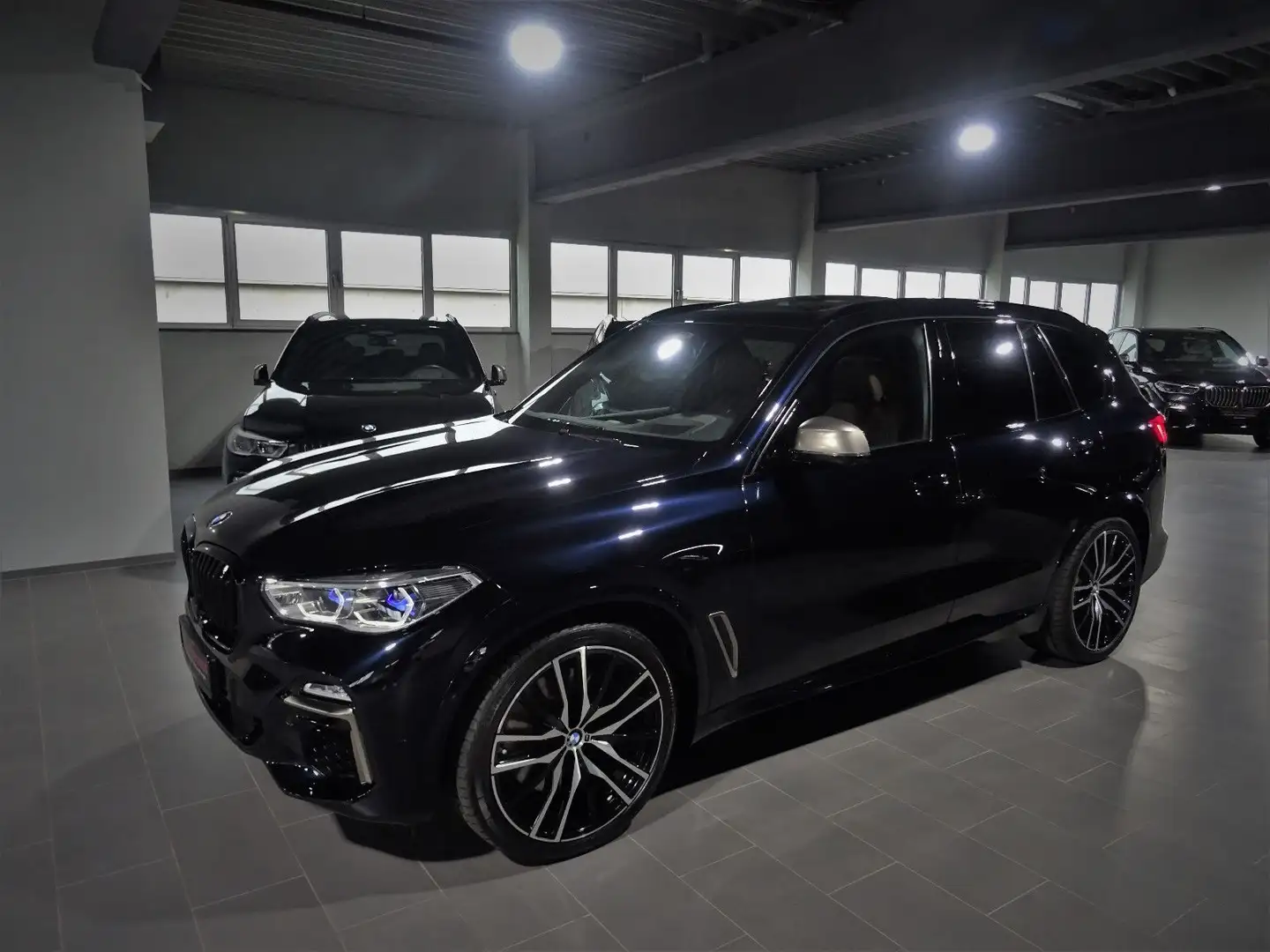 BMW X5 M d JET BLACK ACC PANO SKY BOW&WILK STHZG Nero - 1