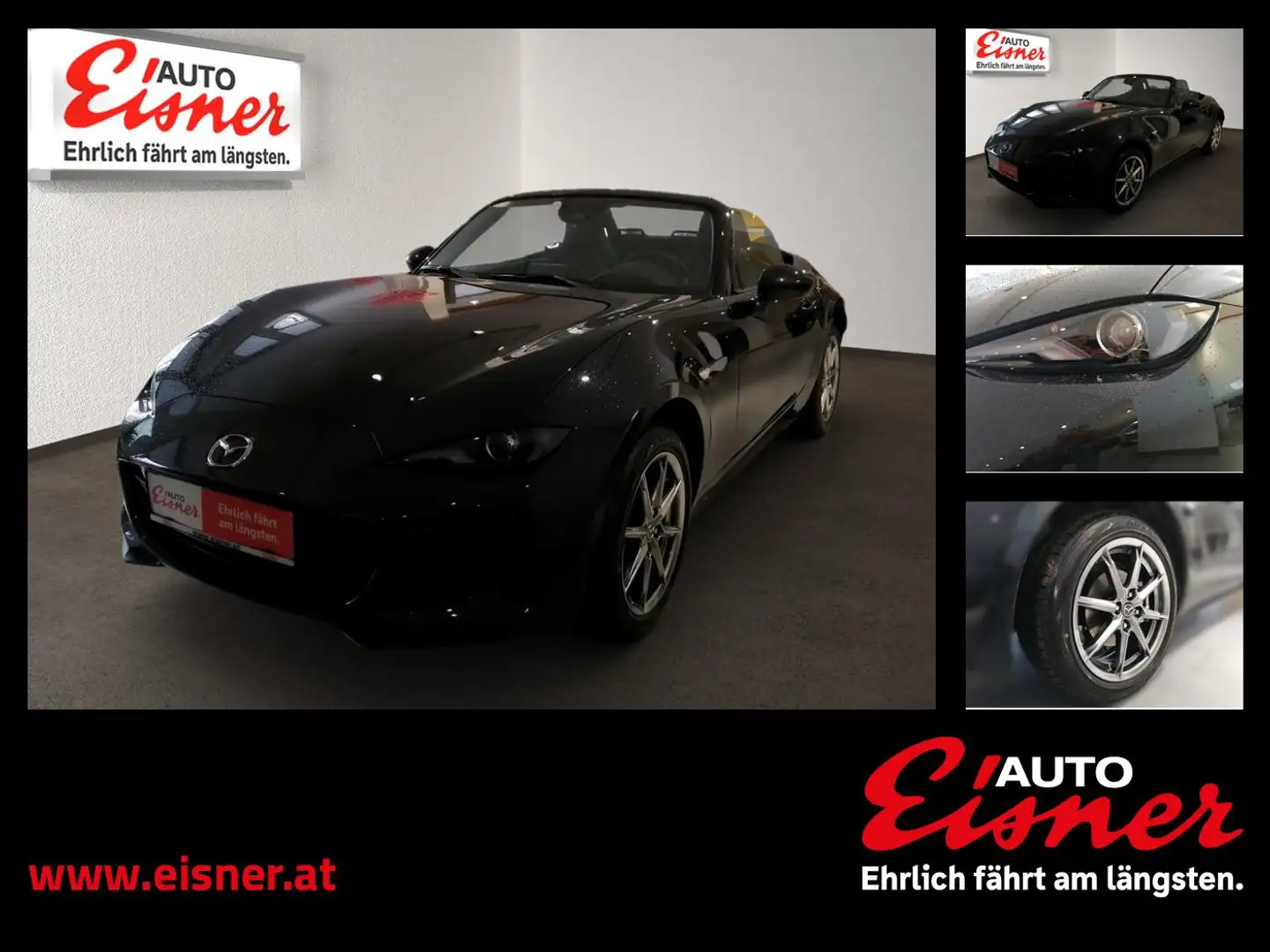 Mazda MX-5 G132 EXCLUSIVE LINE Fernlichtass. Kam. LED Schwarz - 1