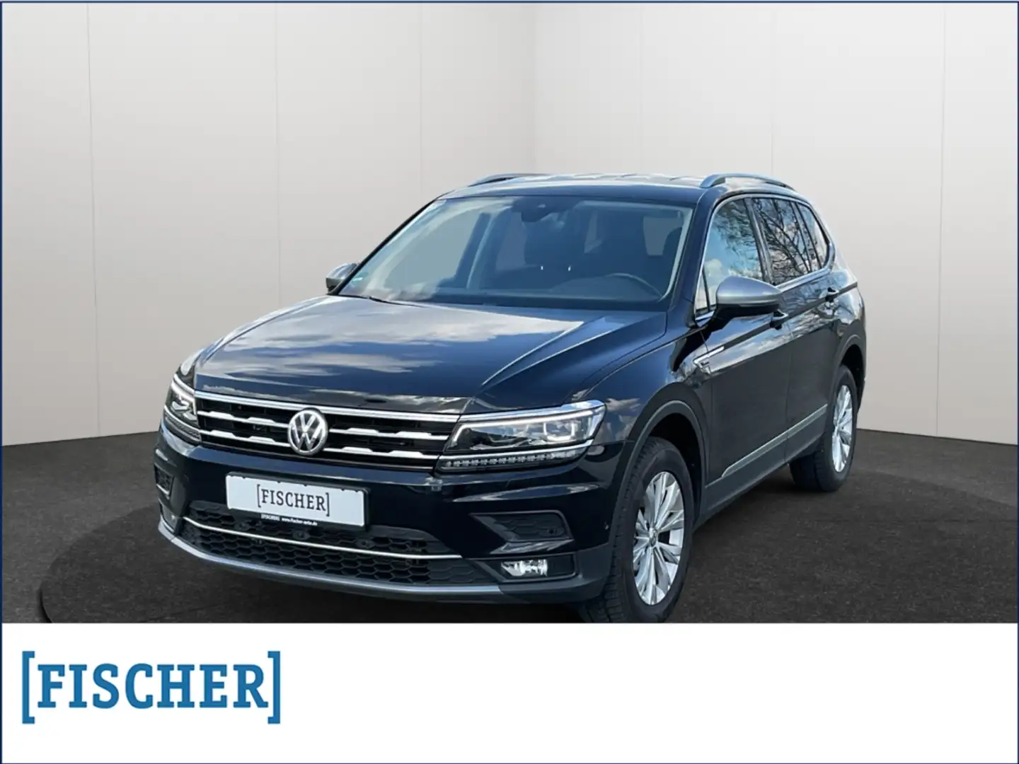 Volkswagen Tiguan Allspace 2.0TDI 4Motion DSG Highline LED AHK Navi HUD ACC Schwarz - 1