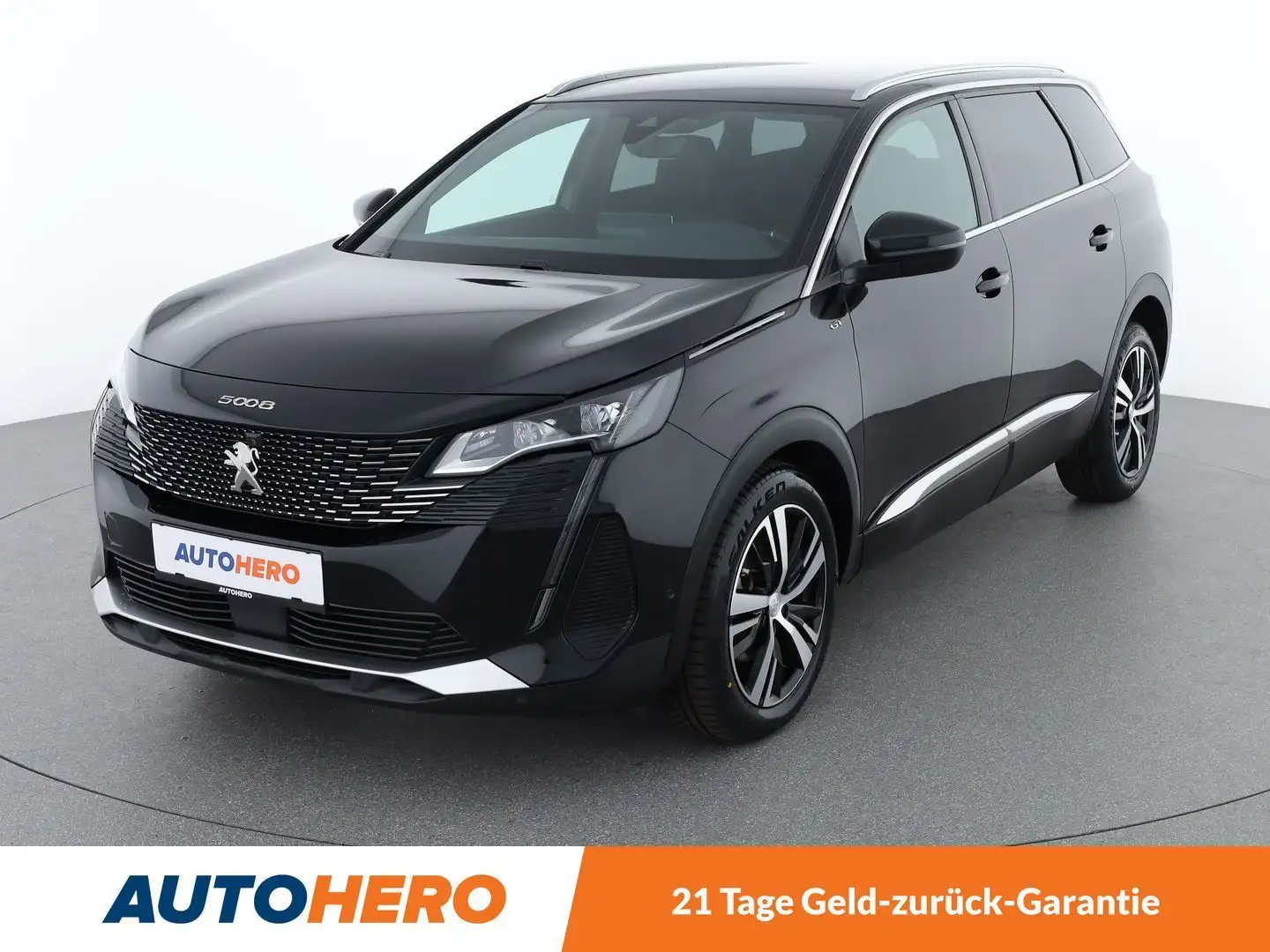 Peugeot 5008 1.5 Blue-HDi GT Aut. *CAM*ACC*SPUR*7-SITZER*SHZ* Schwarz - 1