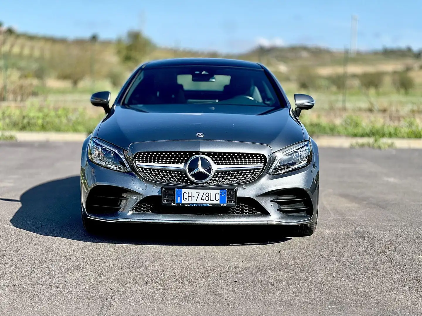 Mercedes-Benz C 200 Classe C-C205 2018 Coupe Coupe d Sport auto Grigio - 1