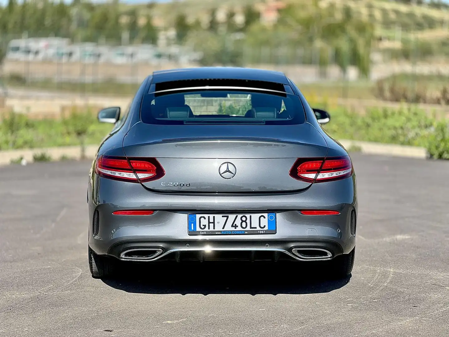 Mercedes-Benz C 200 Classe C-C205 2018 Coupe Coupe d Sport auto Grigio - 2