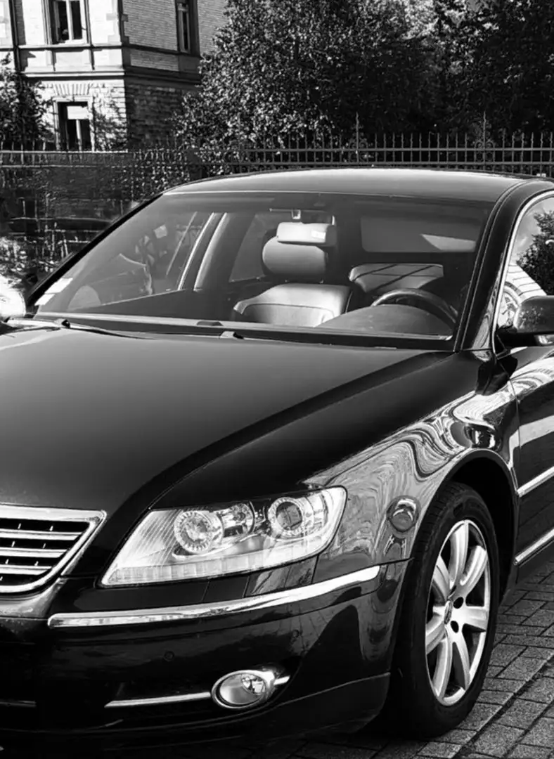 Volkswagen Phaeton V6 TDI 4 Sitzer Bundesregierung 2 Hand TOP Negru - 2