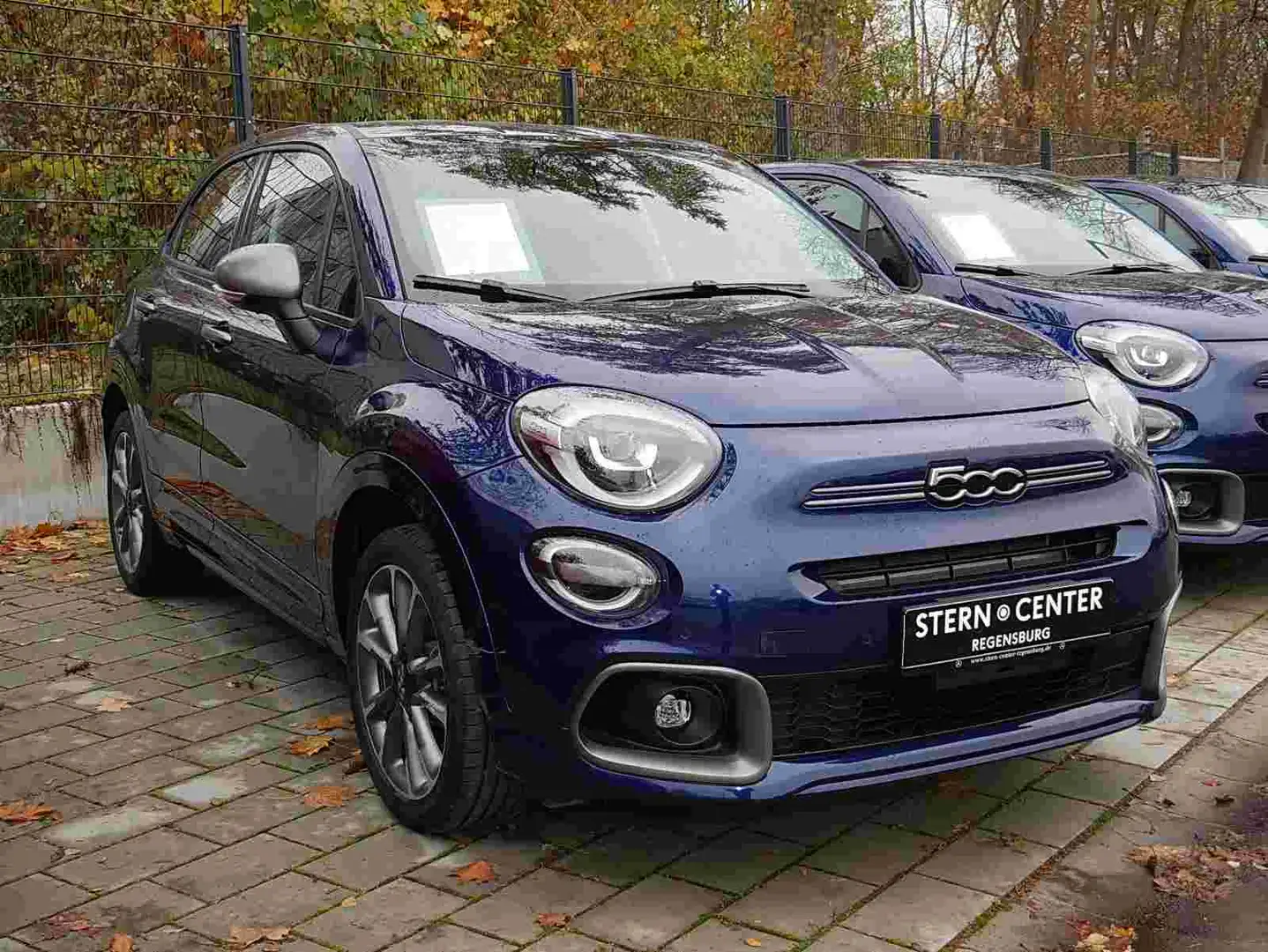 Fiat 500X 1.5 GSE Hybrid Sport+PDC+LED+NAVI+KLIMA+KAM Bleu - 2