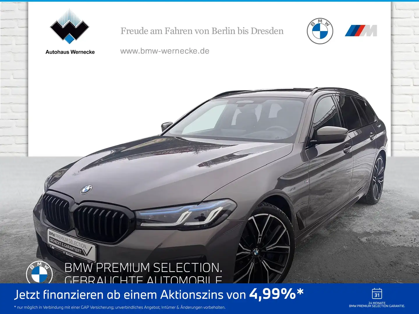 BMW 540 d xDrive Touring M Sportpaket Head-Up DAB Gris - 1