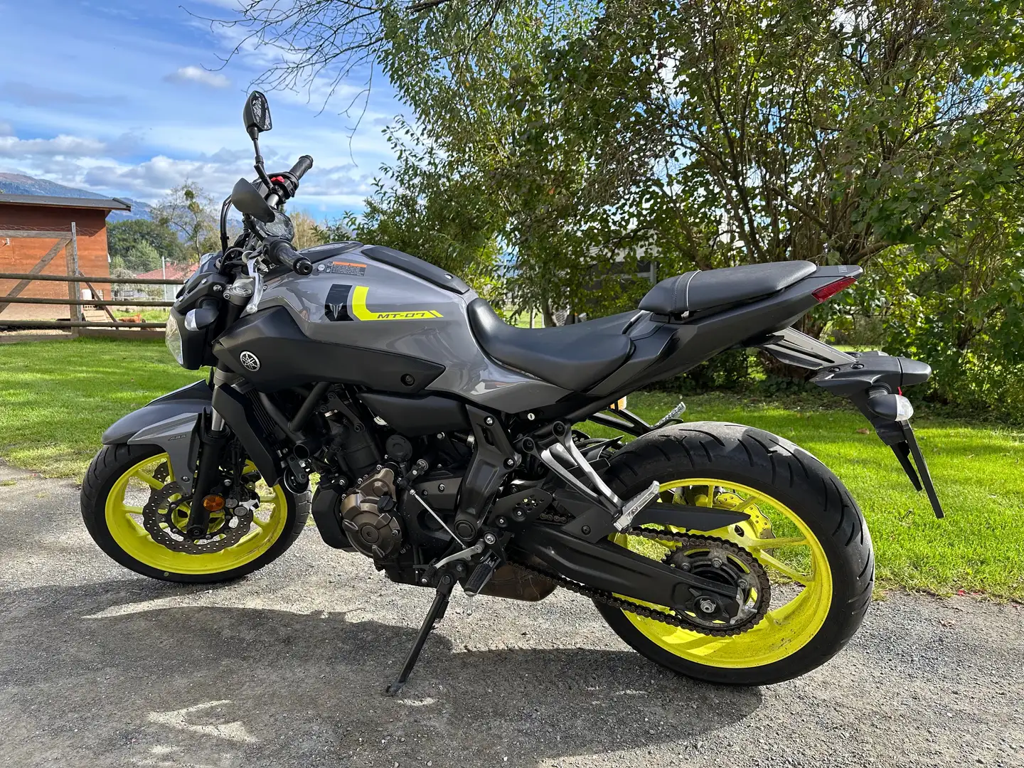 Yamaha MT-07 MT 07A (MT-07 ABS) Szürke - 1