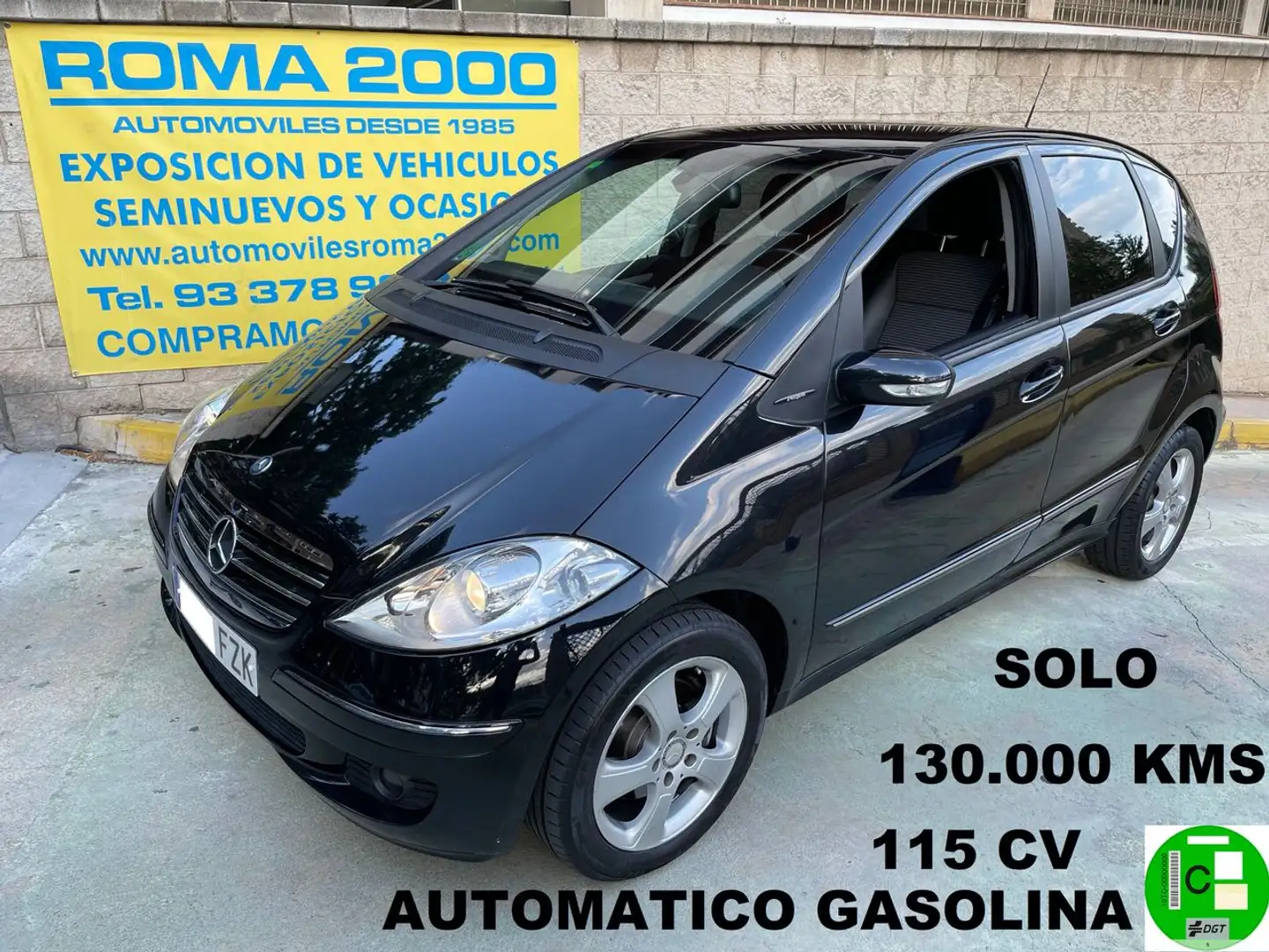 Mercedes-Benz A 170 Avantgarde Aut. Negro - 1