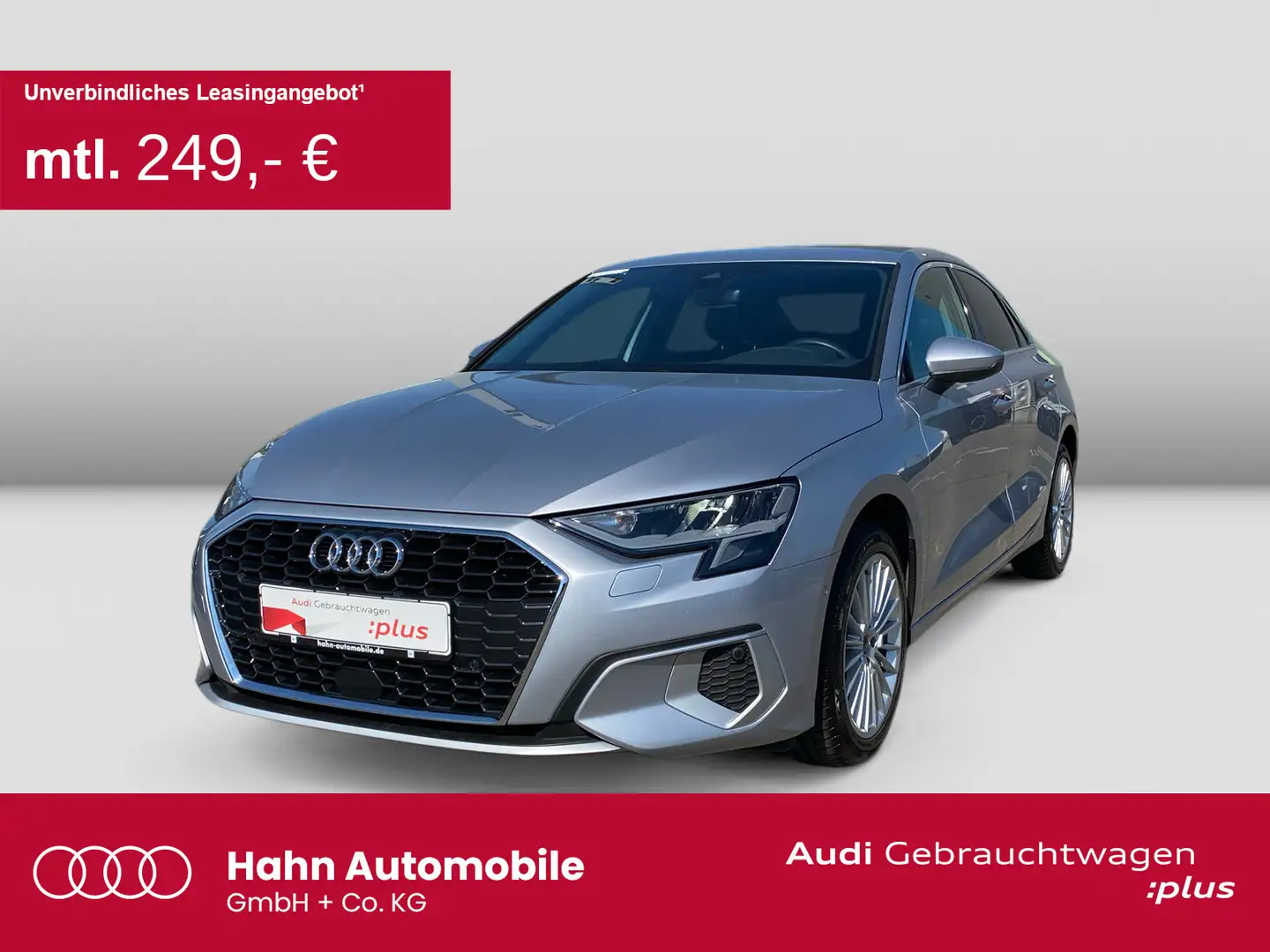 Audi A3 Advanced 35TFSI S-Trc Virtual Sitzh Silber - 1
