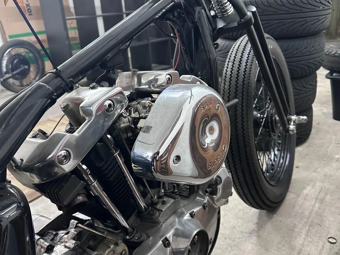 Harley-Davidson Sportster XLCH 1000 Shovel Motor crna - 2
