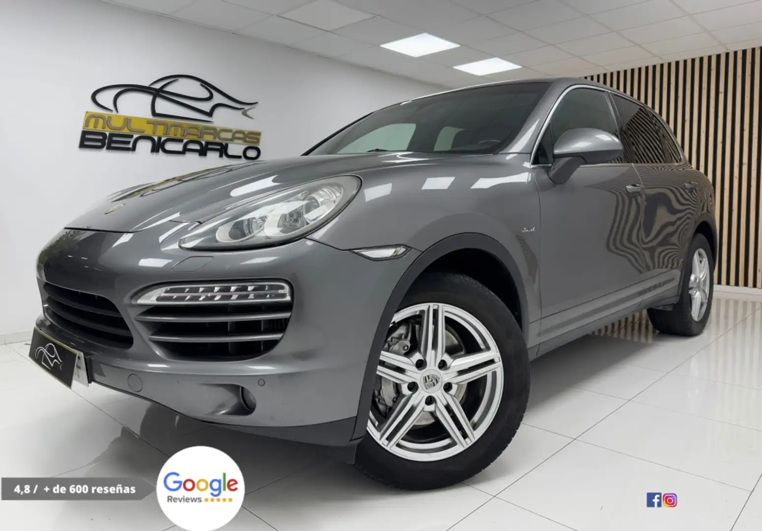 Porsche Cayenne Diesel 245 Aut. Gris - 1