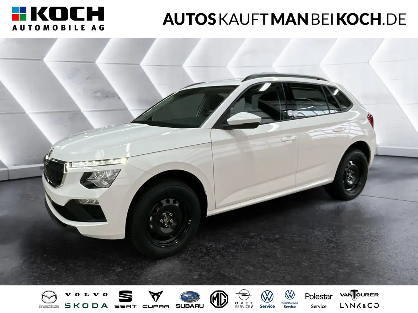 Skoda Kamiq 1.0 TSI DSG Essence WINTER INFOTAINMENT B Blanc - 1