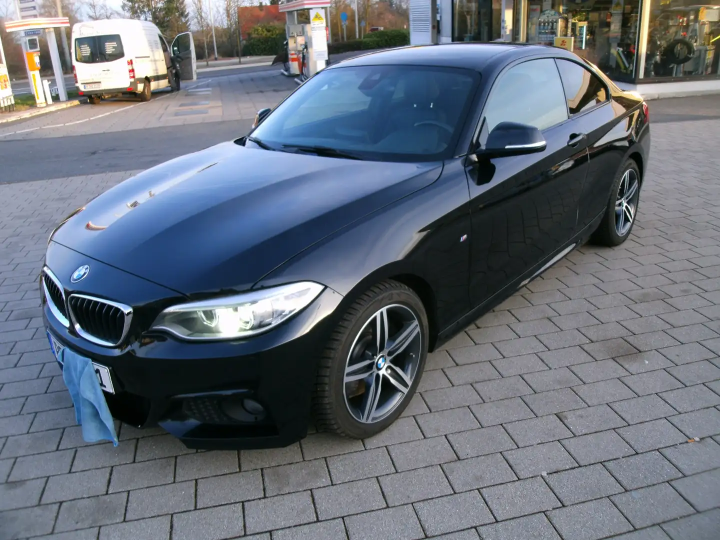 BMW 228 2er 228i Coupe Sport-Aut. Noir - 1