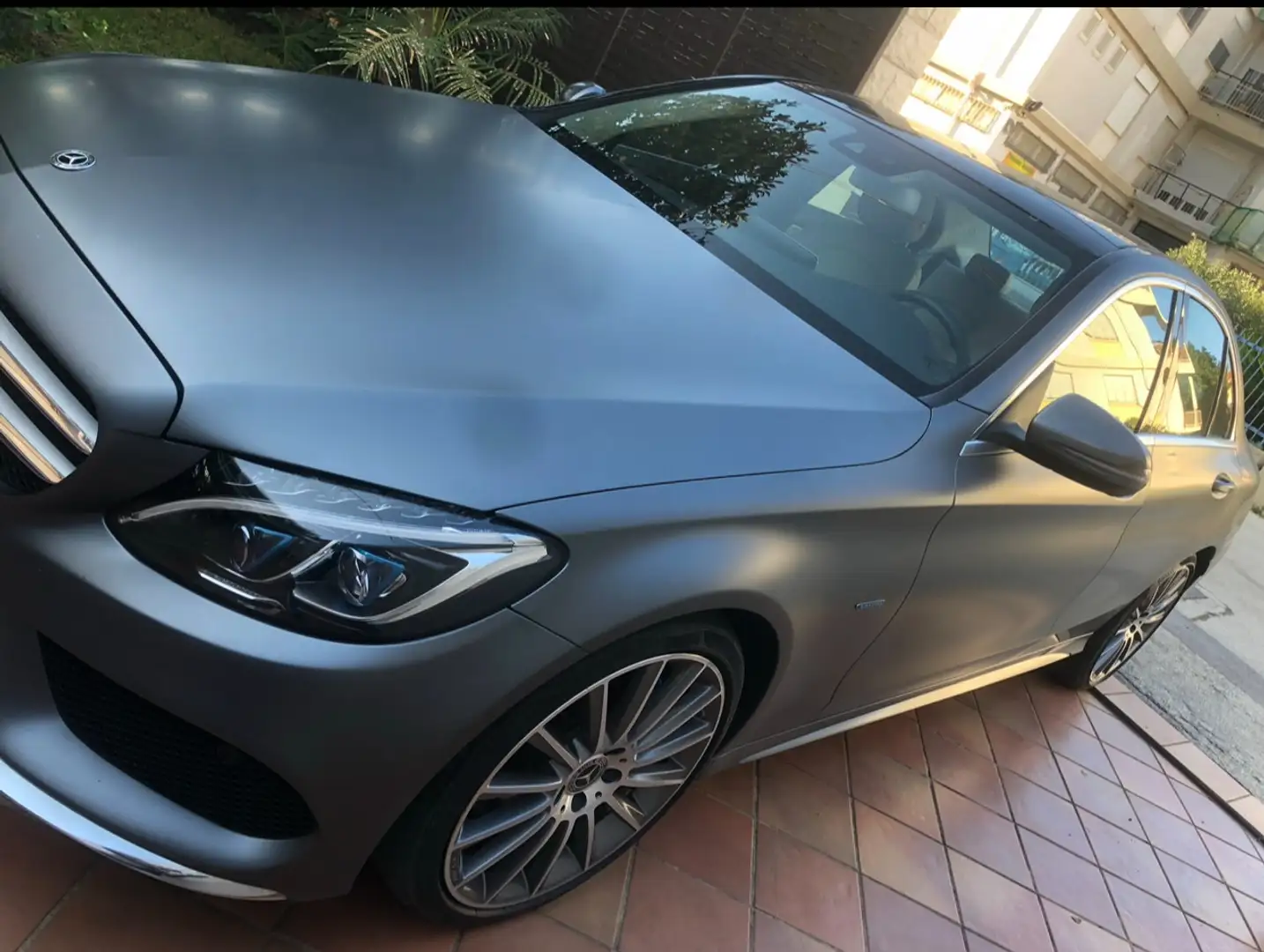 Mercedes-Benz C 350 350e phev Premium auto Argento - 2