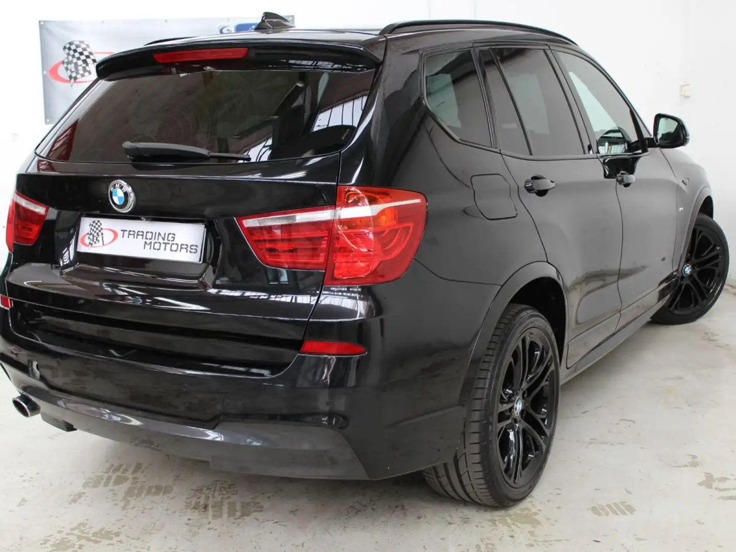 BMW X3 Série XDrive M Sport Black Line AFF Tête Haute Noir - 2